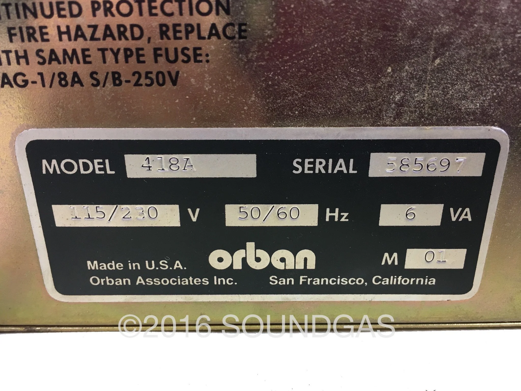 Orban 418A Stereo Limiter - Image 4