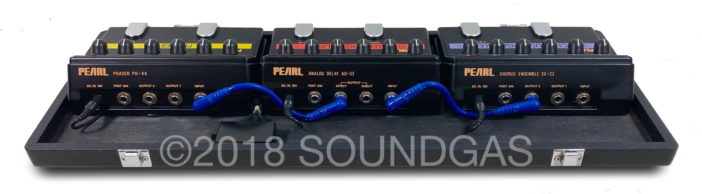 Pearl CE-22 + AD-33 + PH-44 Pedal Board - Image 5