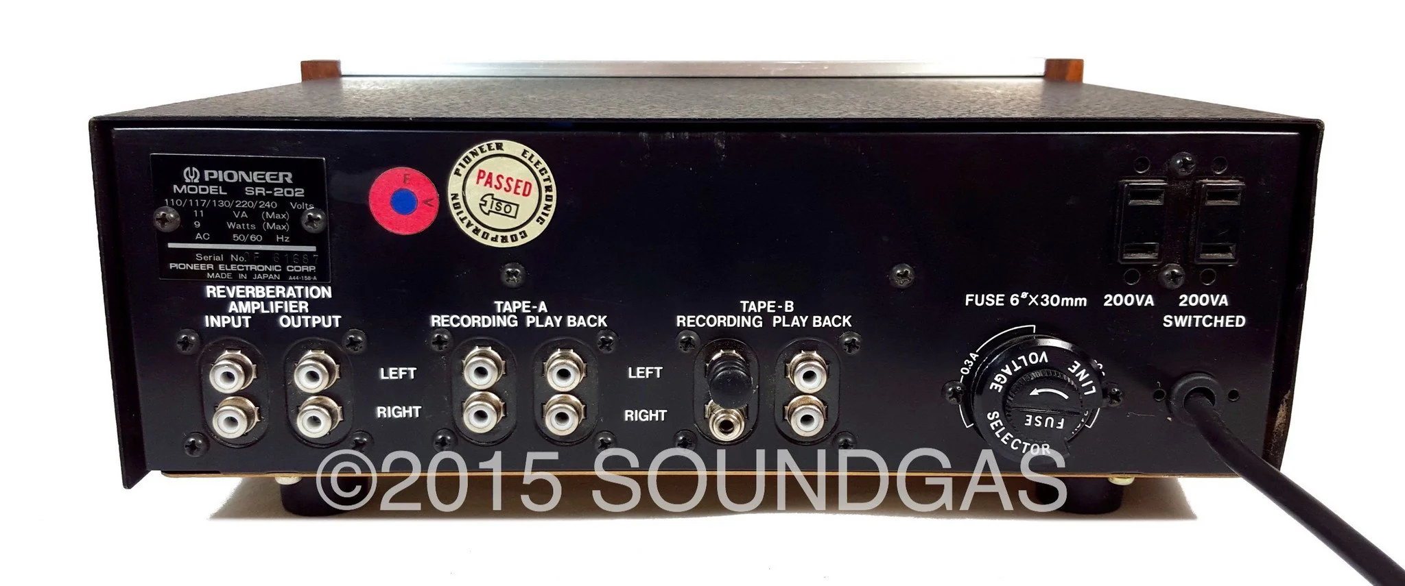PIONEER SR-202 Spring Reverb - Image 7