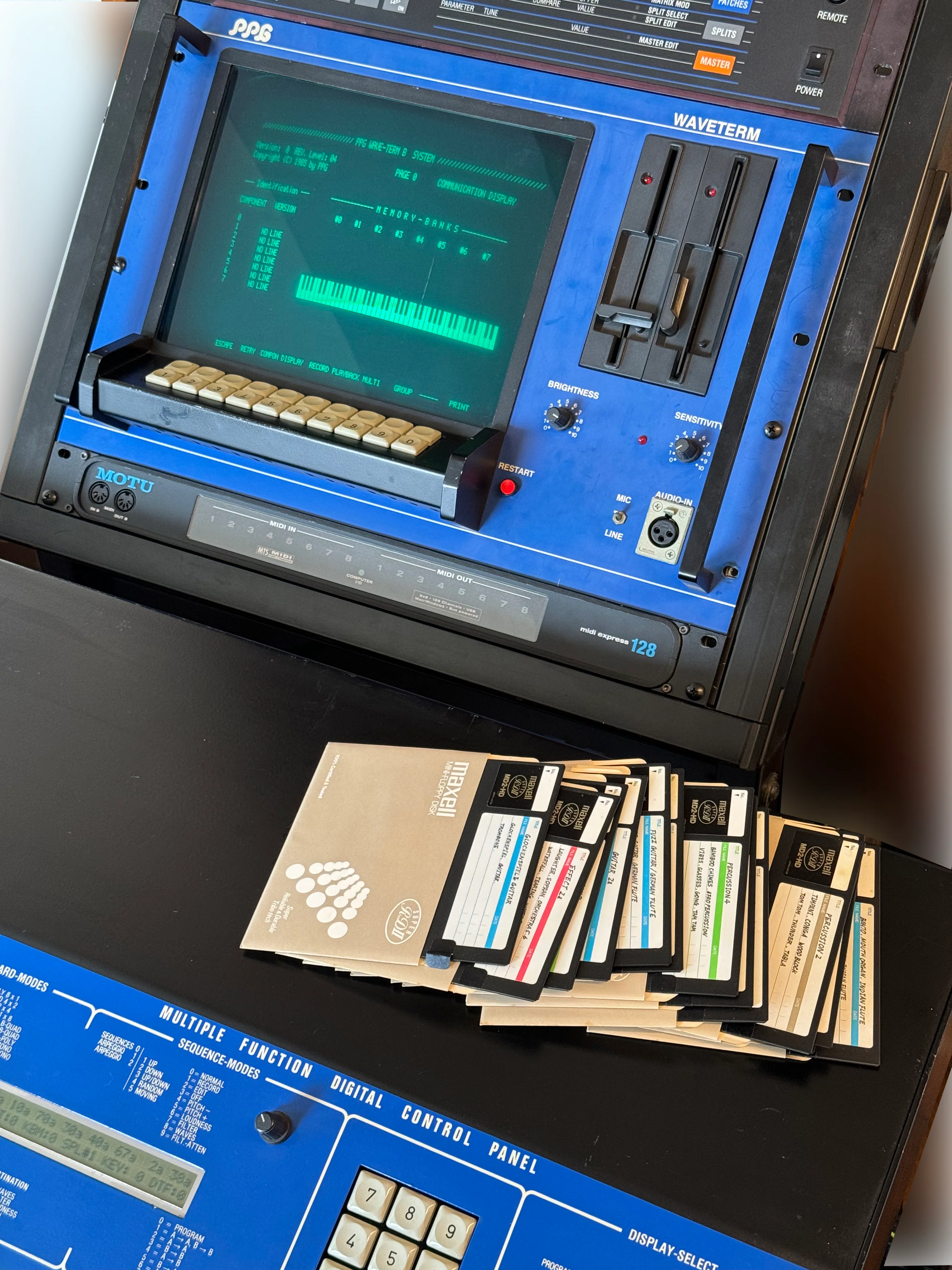 PPG Wave 2.3 Digital Synthesizer with Waveterm B - SN 1442 - Image 2