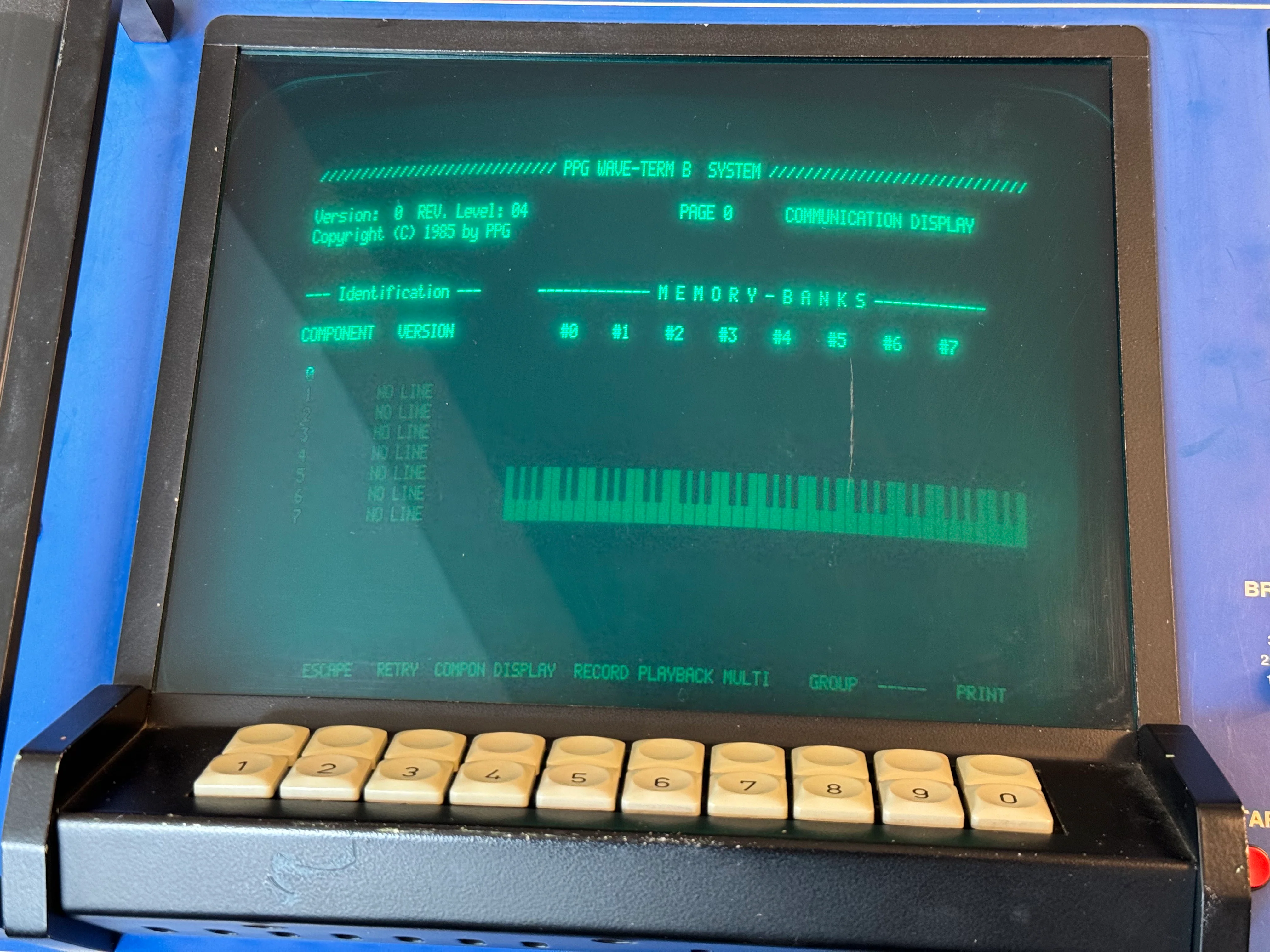 PPG Wave 2.3 Digital Synthesizer with Waveterm B - SN 1442 - Image 5