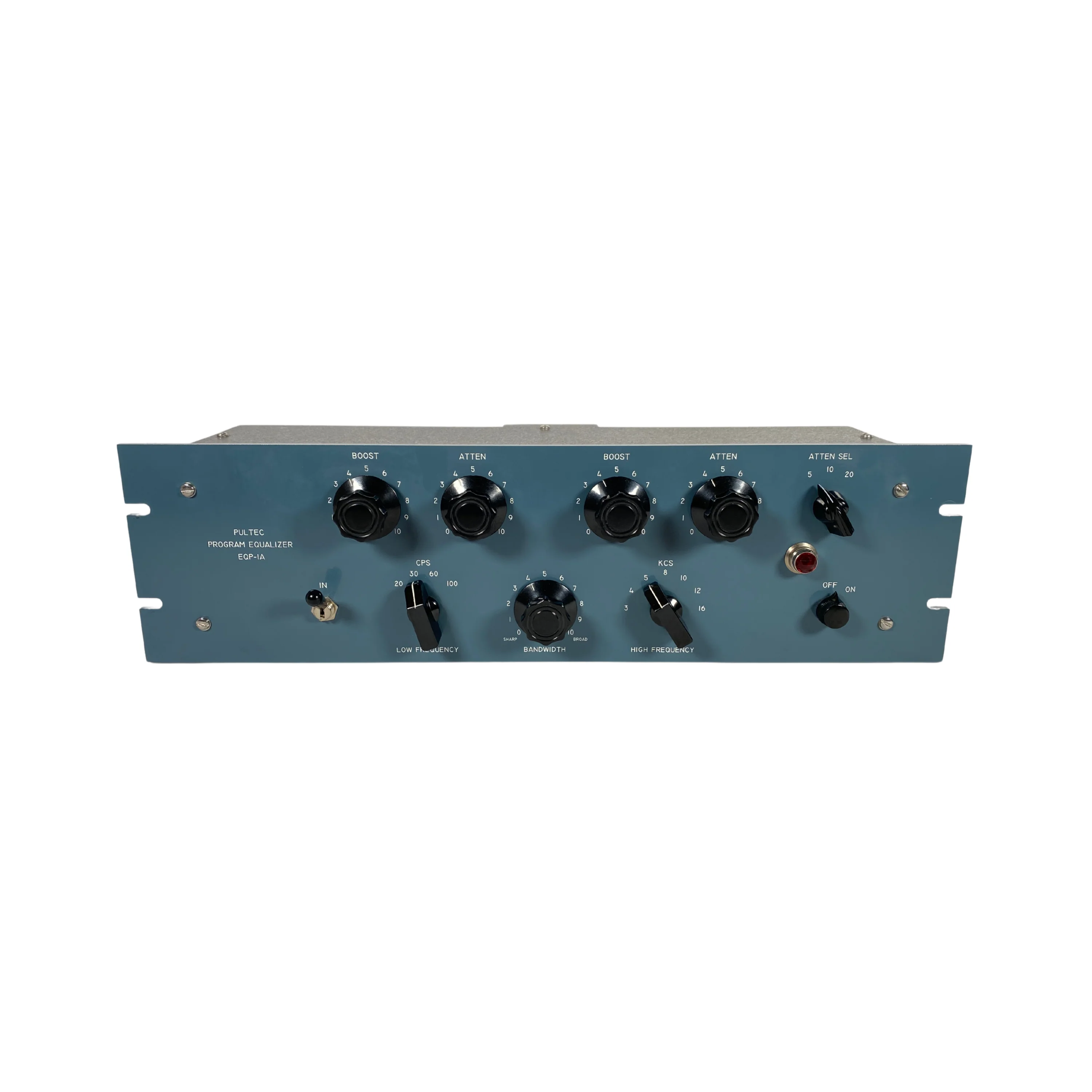 Pulse Techniques Pultec EQP-1A Tube Equalisers Stereo Matched Pair - Image 4