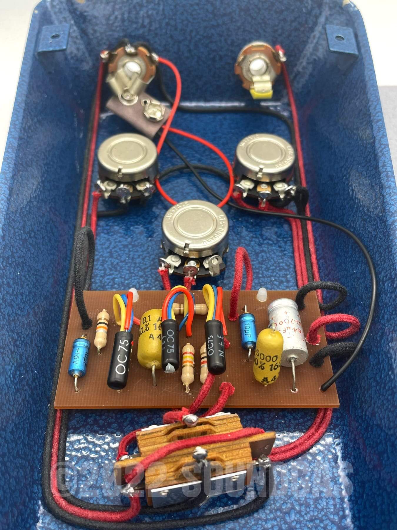 R2R Electric Aged Supa MKII Fuzz Jenny 1964 Philips - Image 16