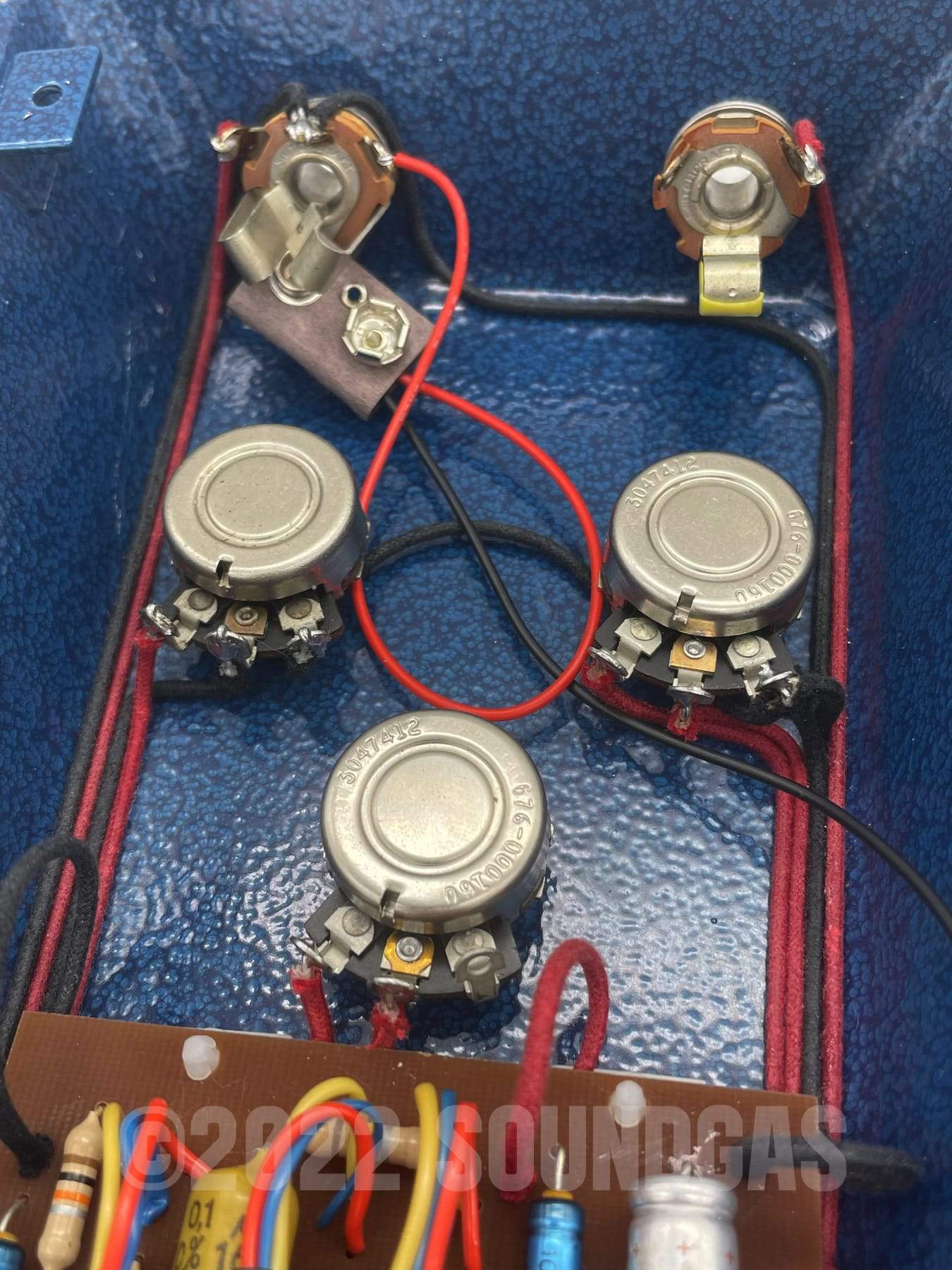 R2R Electric Aged Supa MKII Fuzz Jenny 1964 Philips - Image 17