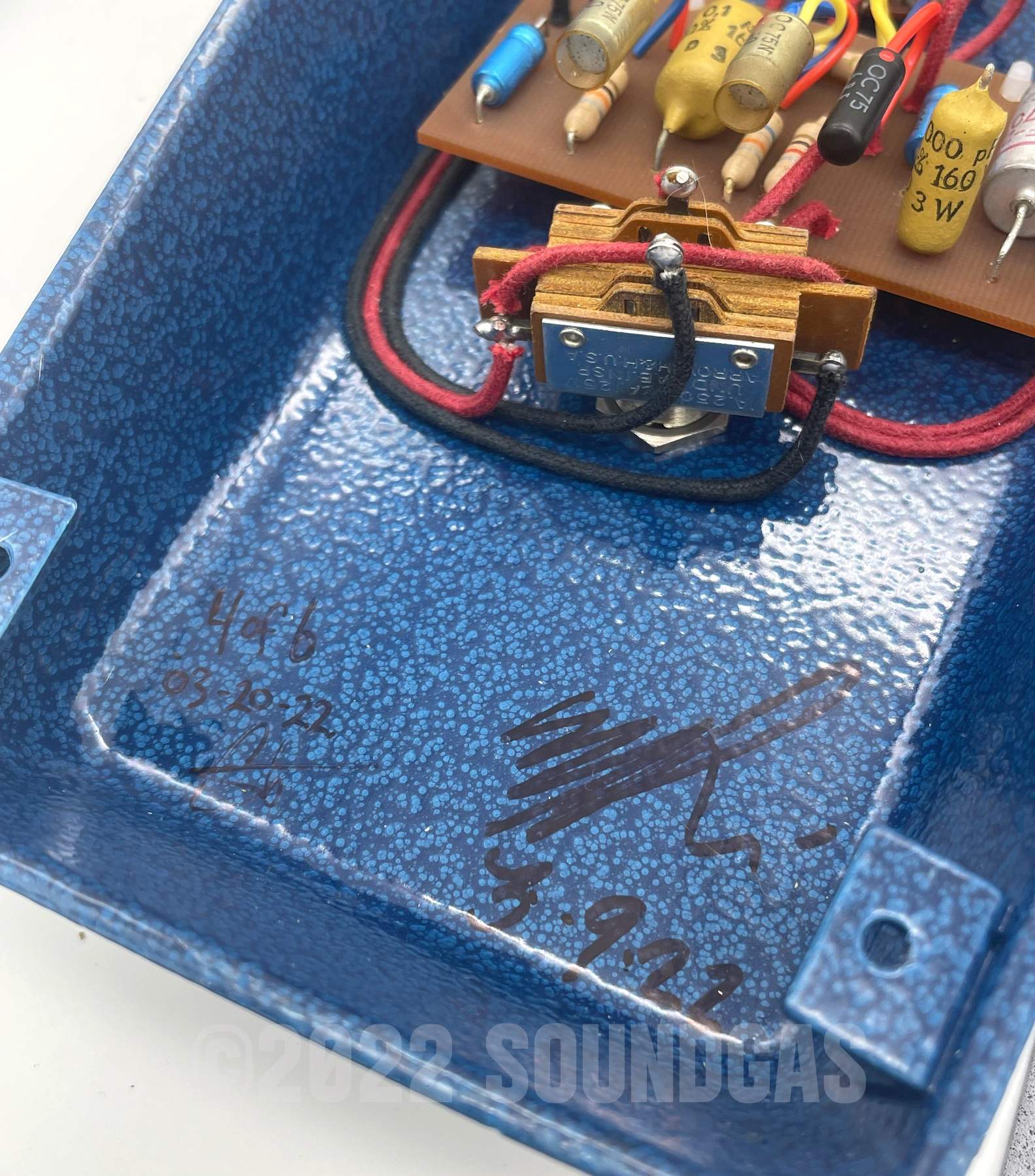 R2R Electric Aged Supa MKII Fuzz Rupert 1964 Norelco - Image 12