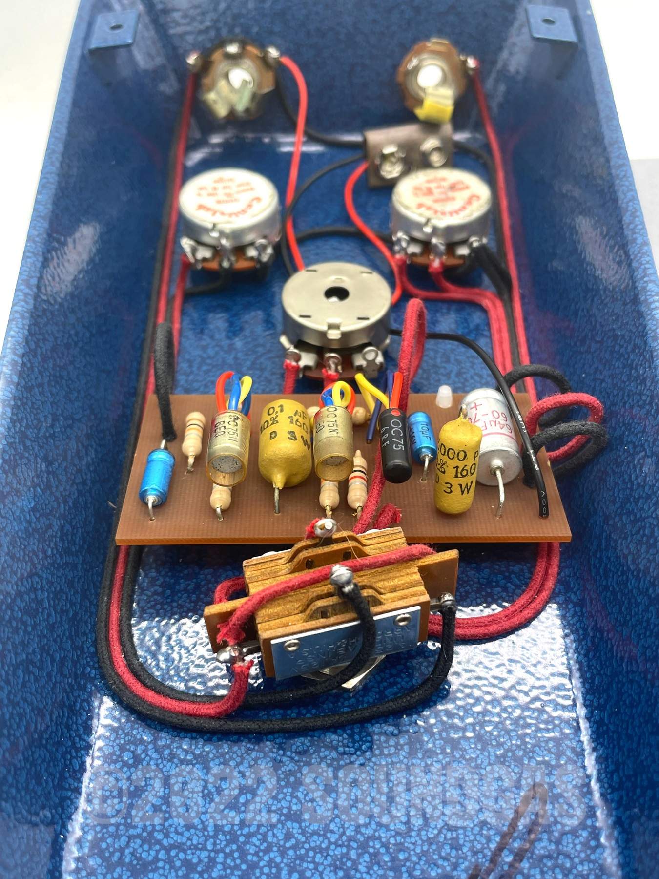 R2R Electric Aged Supa MKII Fuzz Rupert 1964 Norelco - Image 13