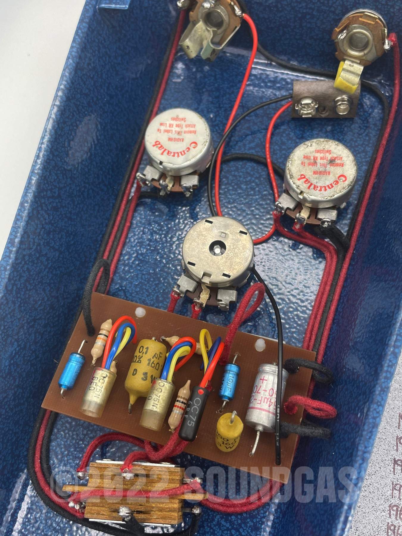 R2R Electric Aged Supa MKII Fuzz Rupert 1964 Norelco - Image 14