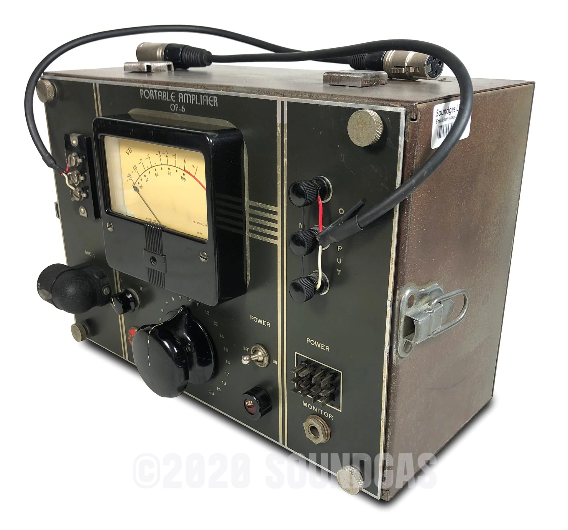 RCA OP-6 Portable Amplifier (Mic Pre) - Image 3