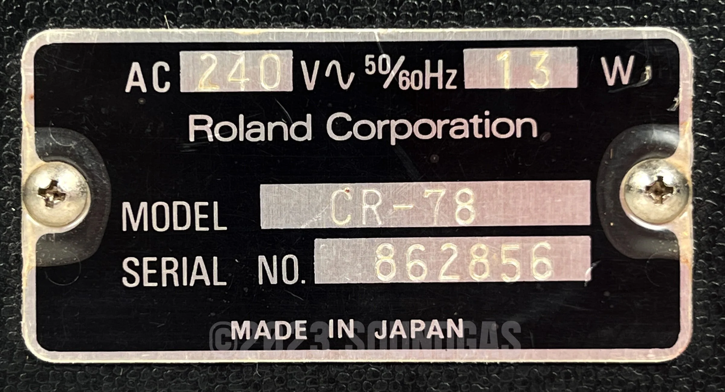 Roland CR-78 CompuRhythm - Image 6