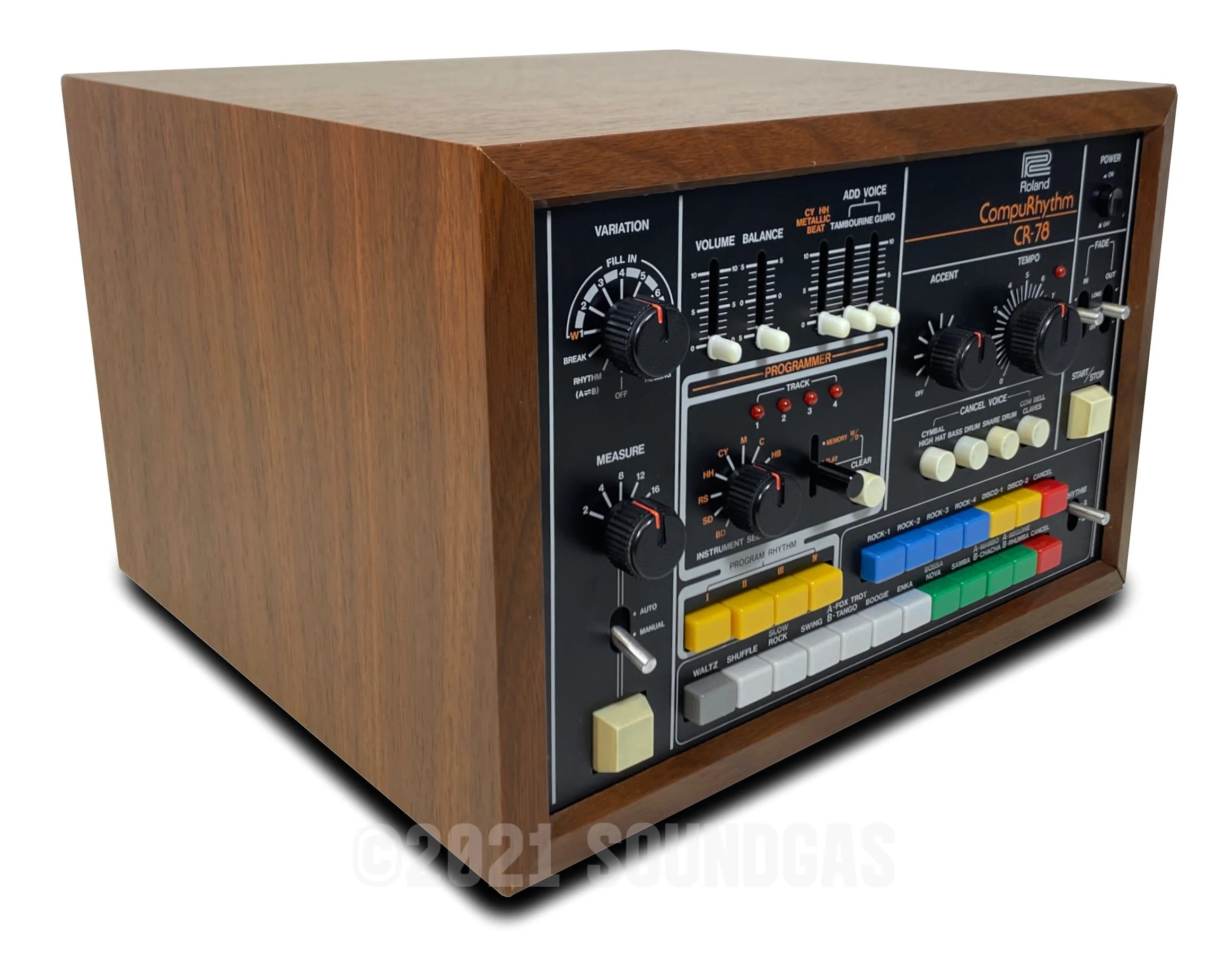 Roland CR-78 & WS-1 (Boxed/Accessories) - Image 5