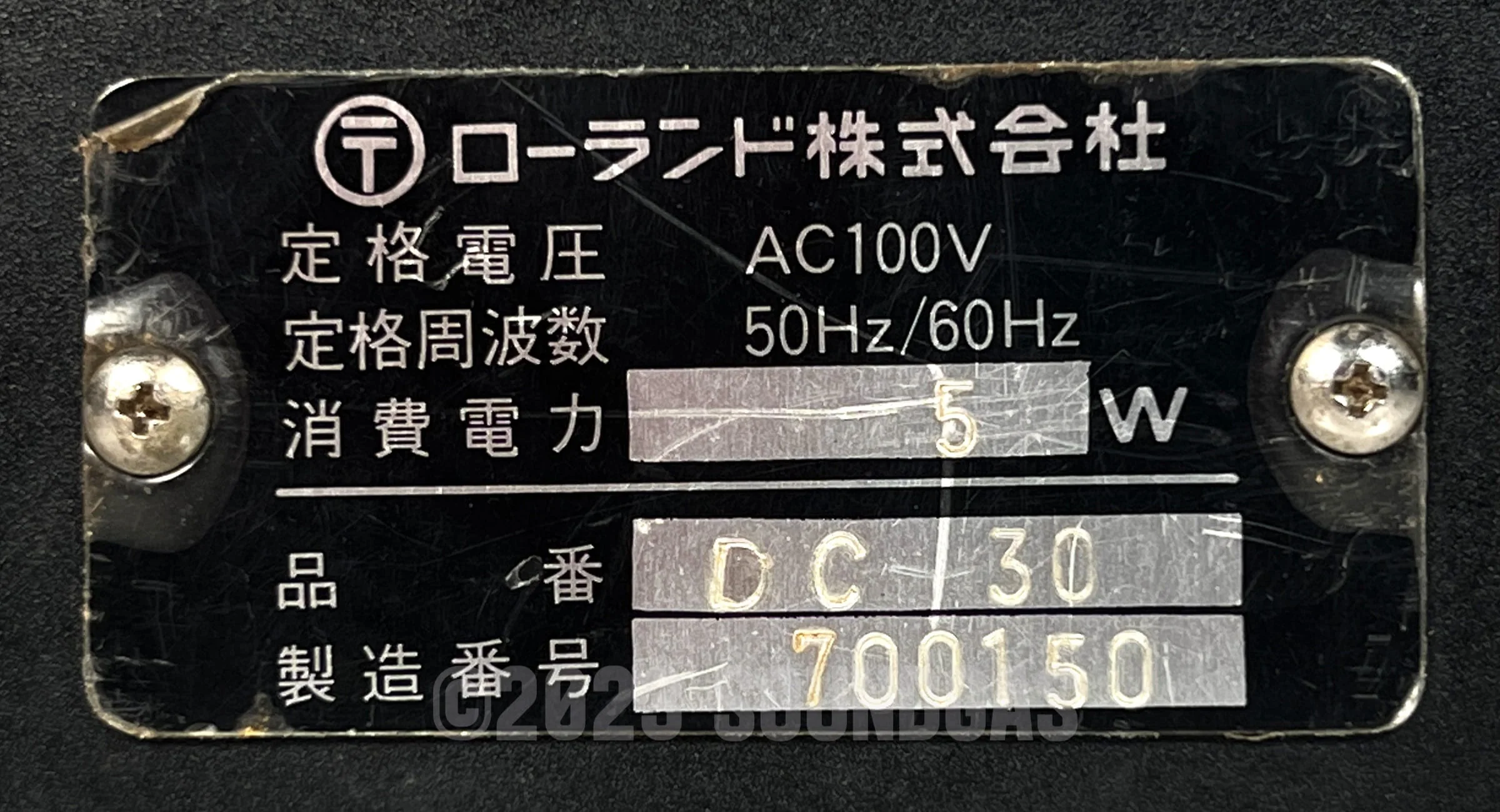 Roland DC-30 Chorus Echo (Boss DM-300) - Image 6