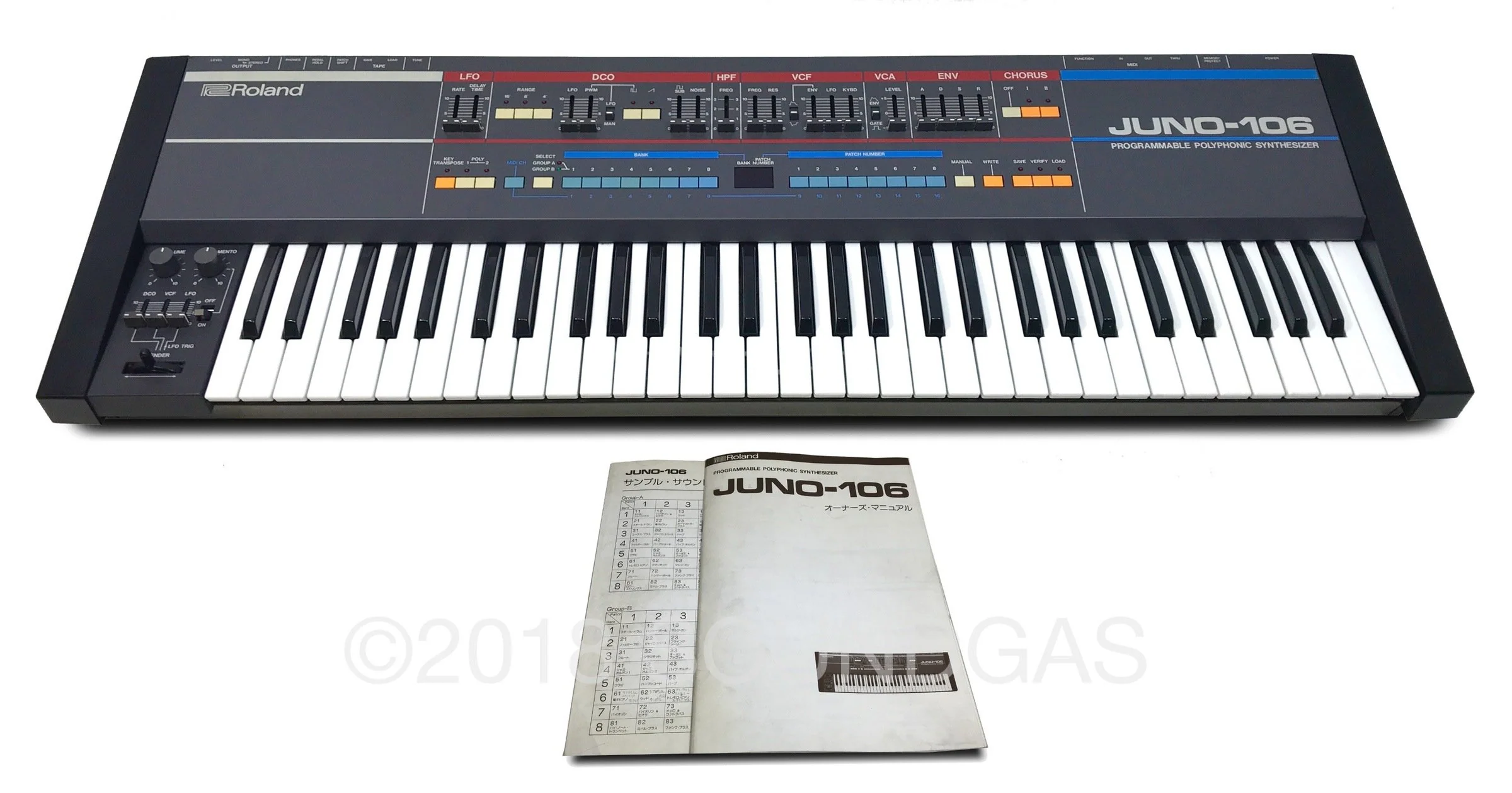 Roland Juno-106 (Boxed) - Image 10