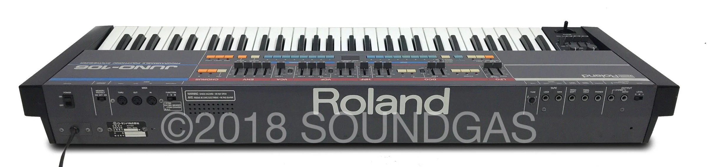 Roland Juno-106 (Boxed) - Image 7
