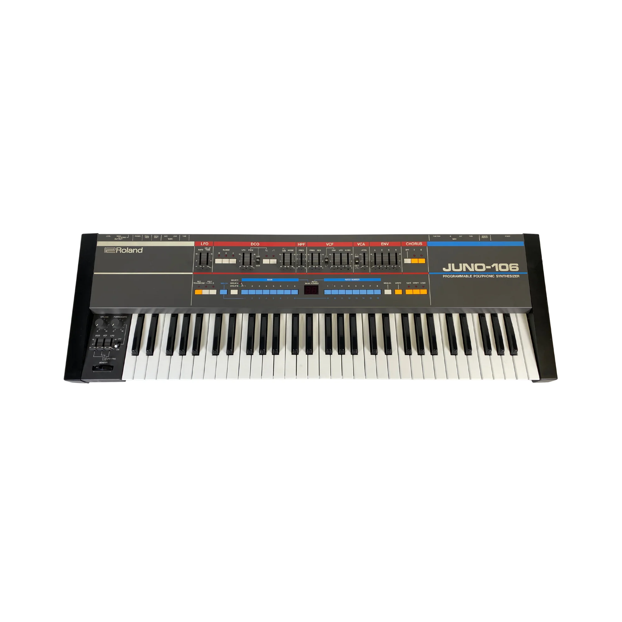 Roland Juno-106 For Sale - SN 424087 - Image 2