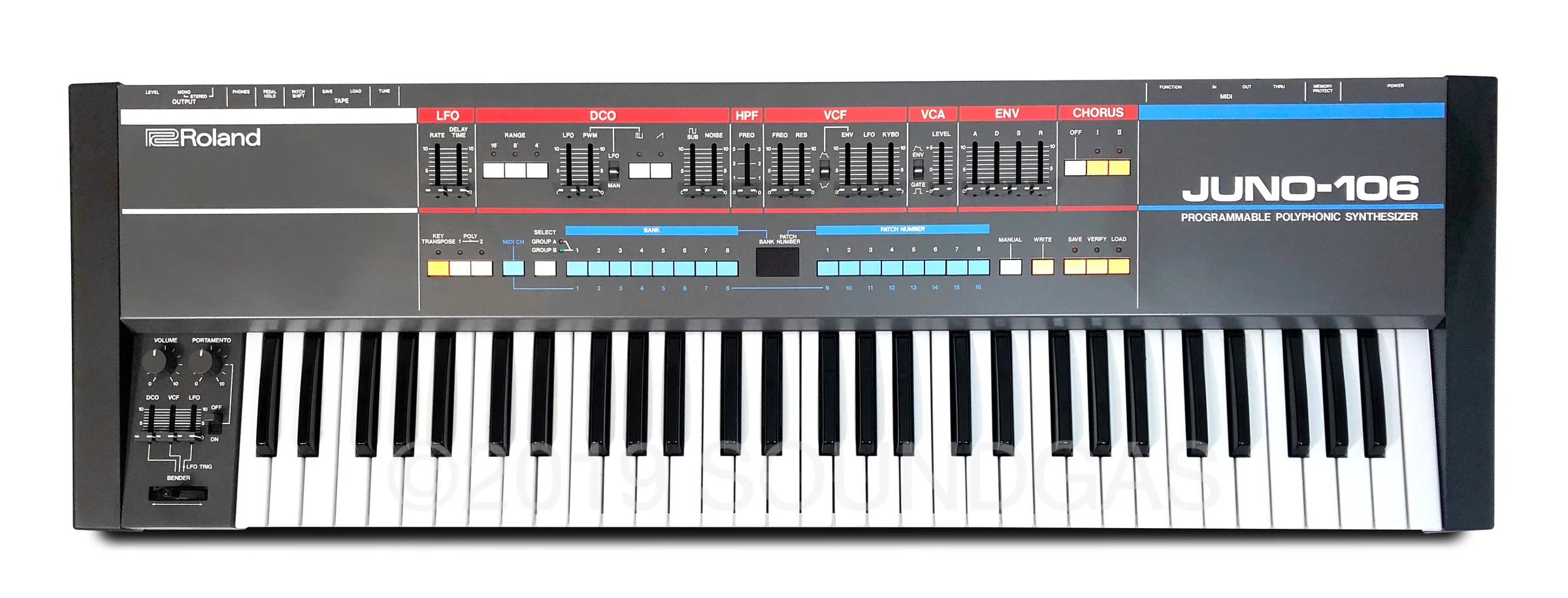 Roland Juno-106 *Near Mint* - Image 3