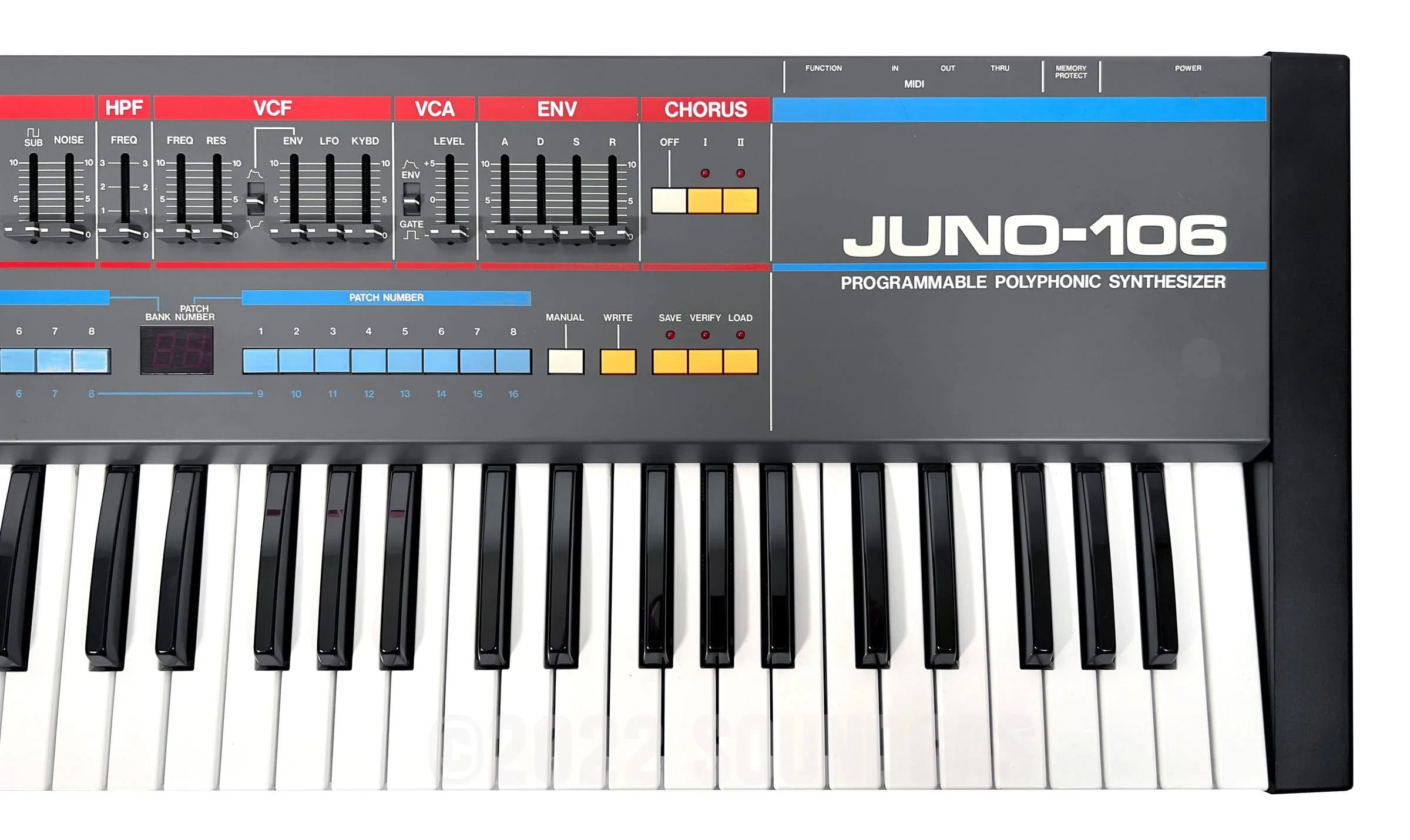 Roland Juno-106 - Near Mint - Image 6