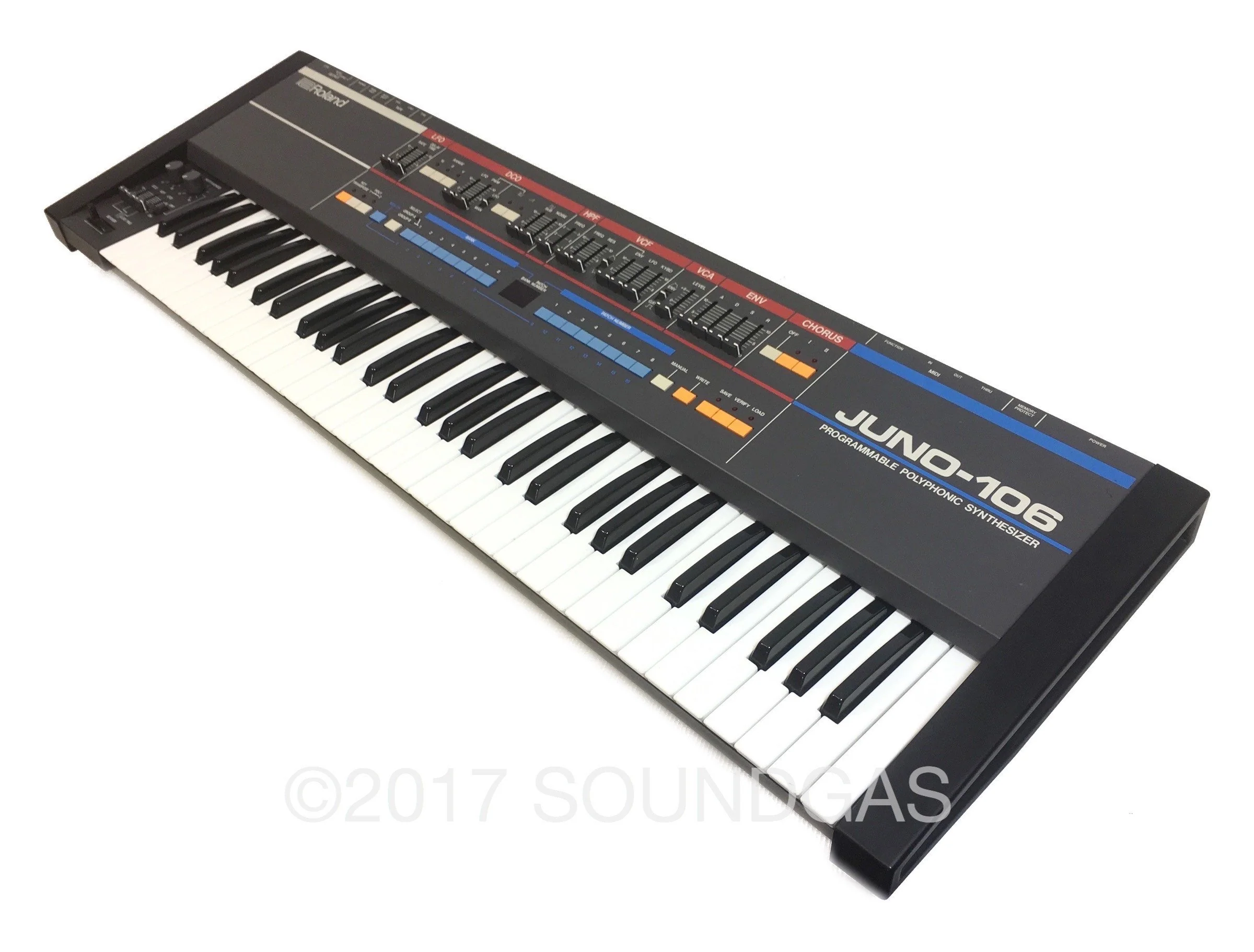 Roland Juno-106 with Original Case - Image 6