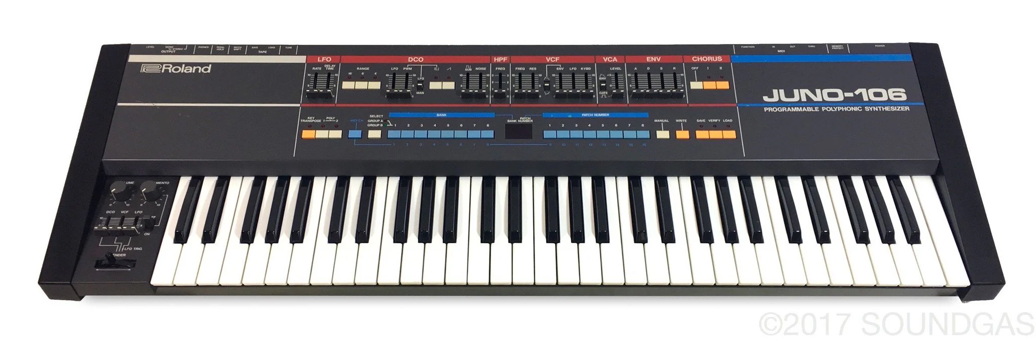 Roland Juno-106 with Original Case - Image 18