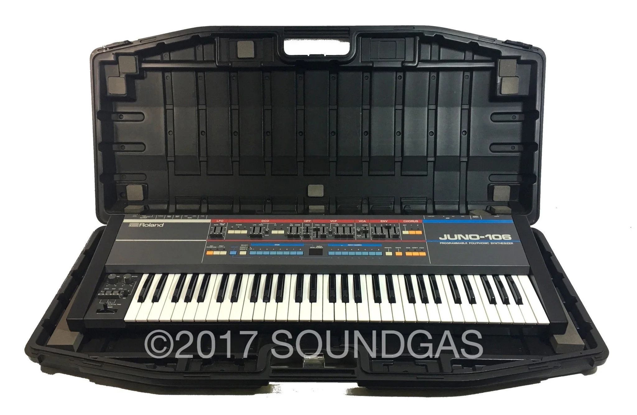 Roland Juno-106 with Original Case - Image 2