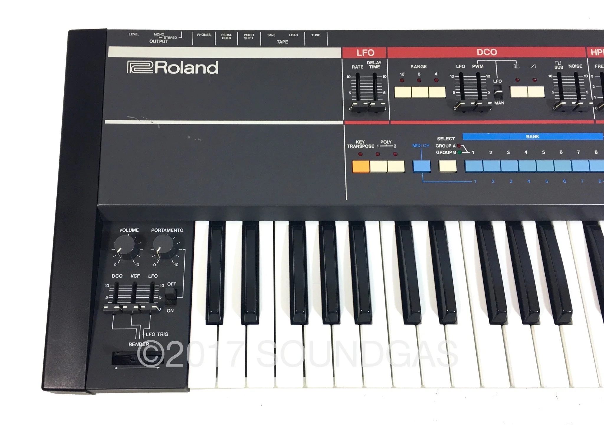 Roland Juno-106 with Original Case - Image 6