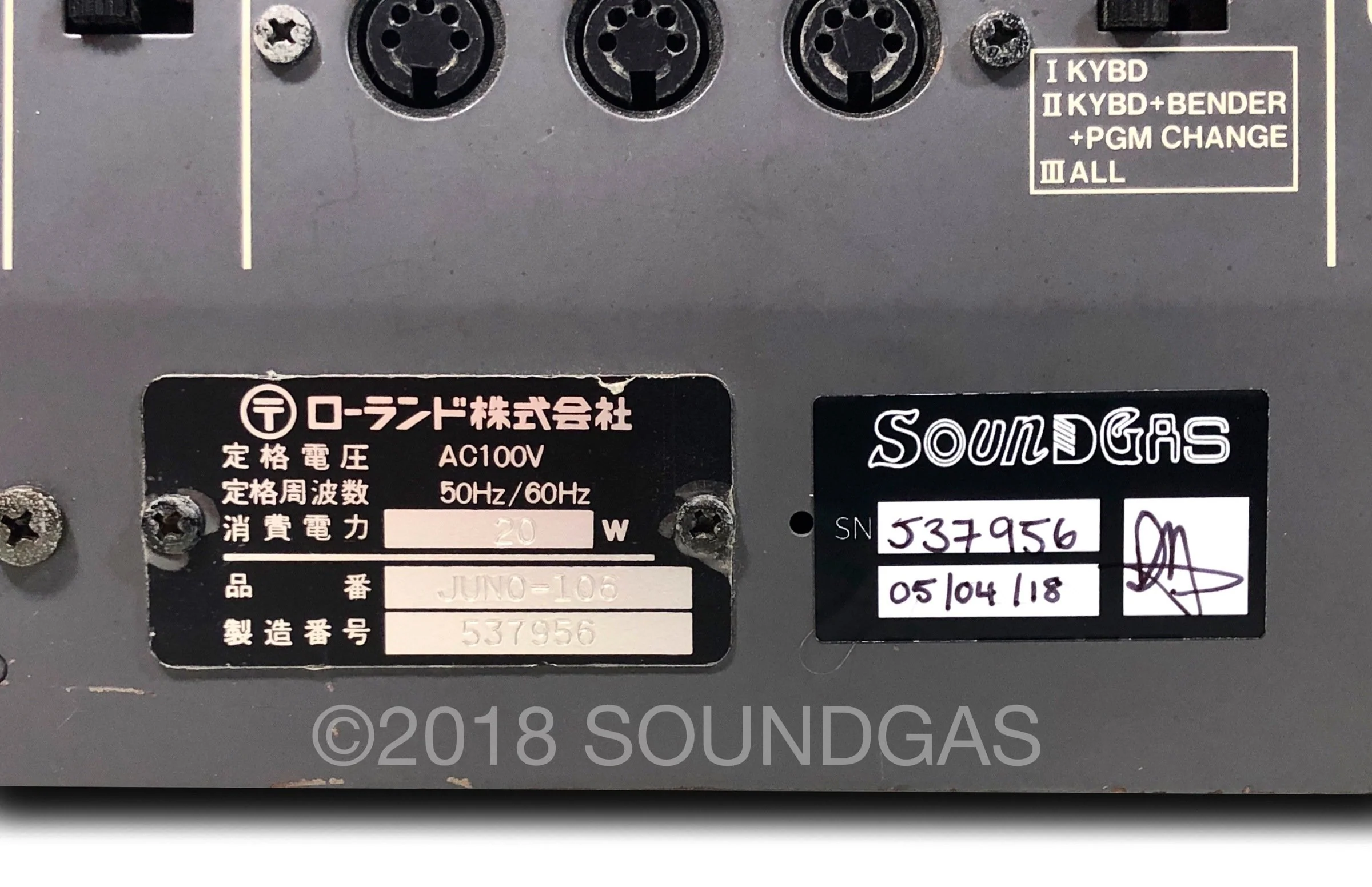 Roland Juno-106 - Image 8