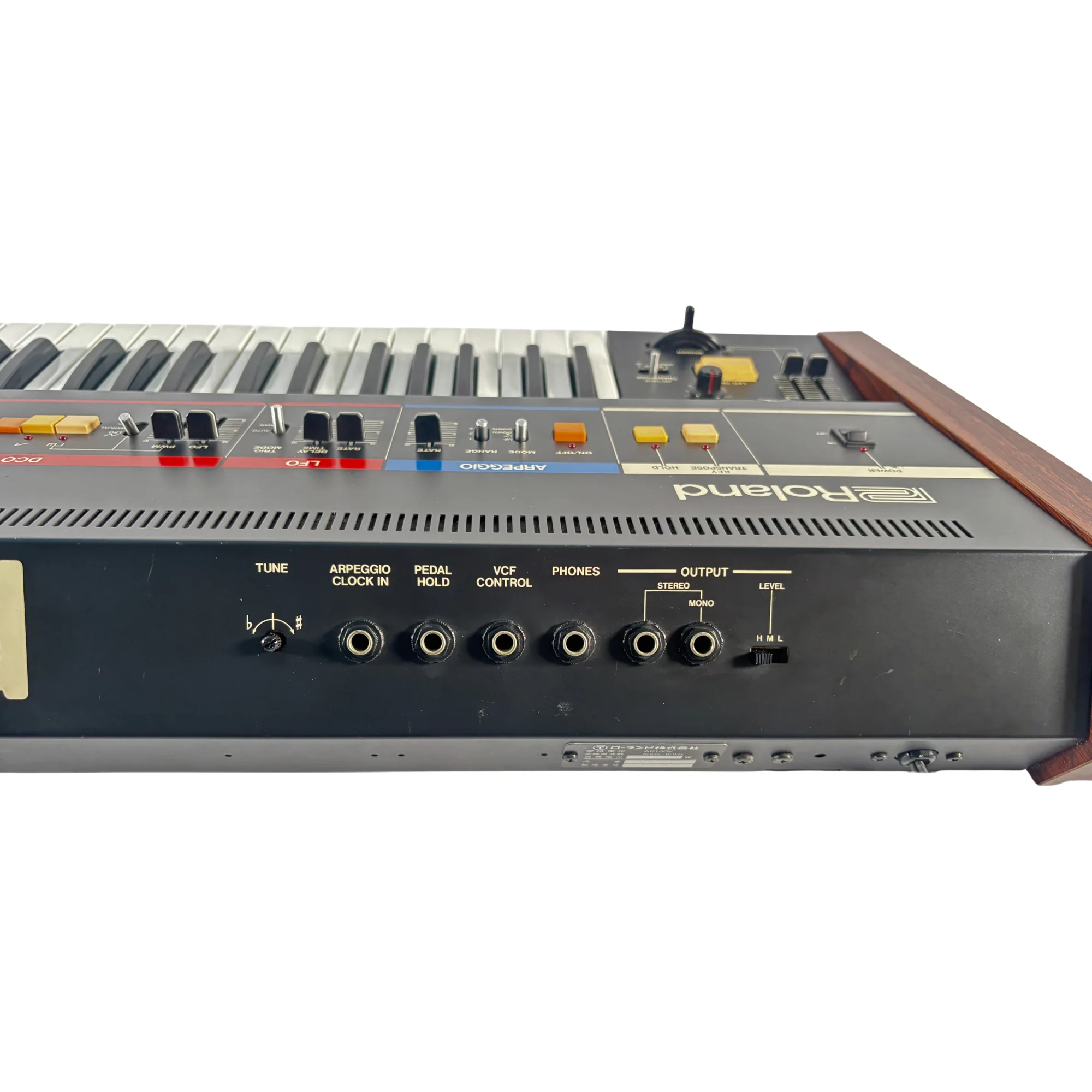 Roland Juno-6 near mint - SN 140191 - Image 5