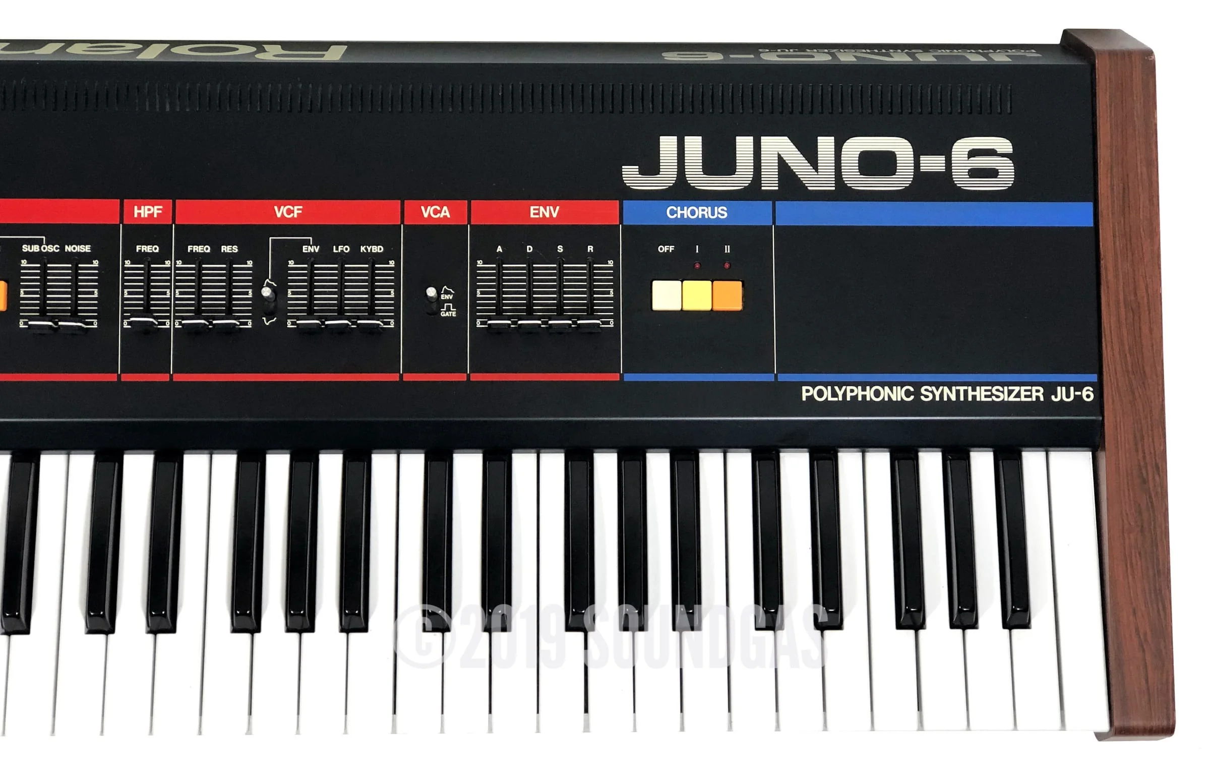Roland Juno-6 + Tubbutec Midi Kit - Image 4