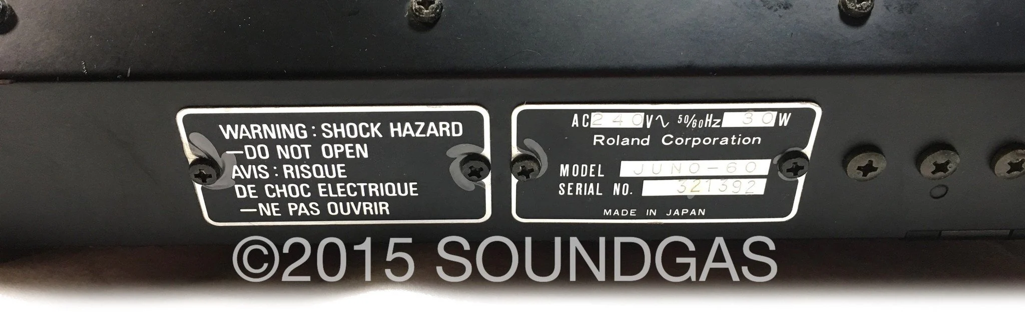 ROLAND JUNO 60 - Image 14