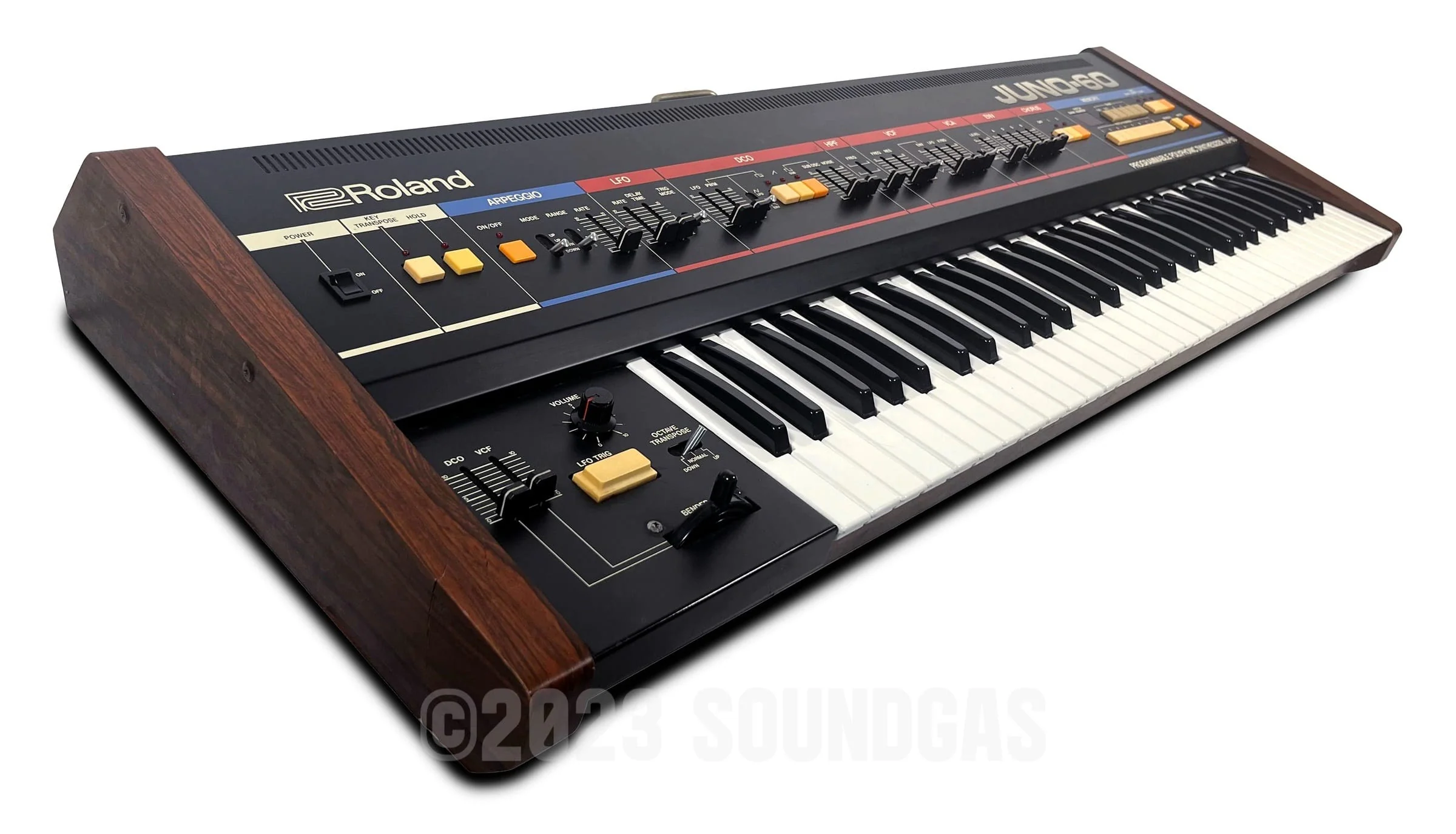 Roland Juno-60 + Kenton Midi - Image 3