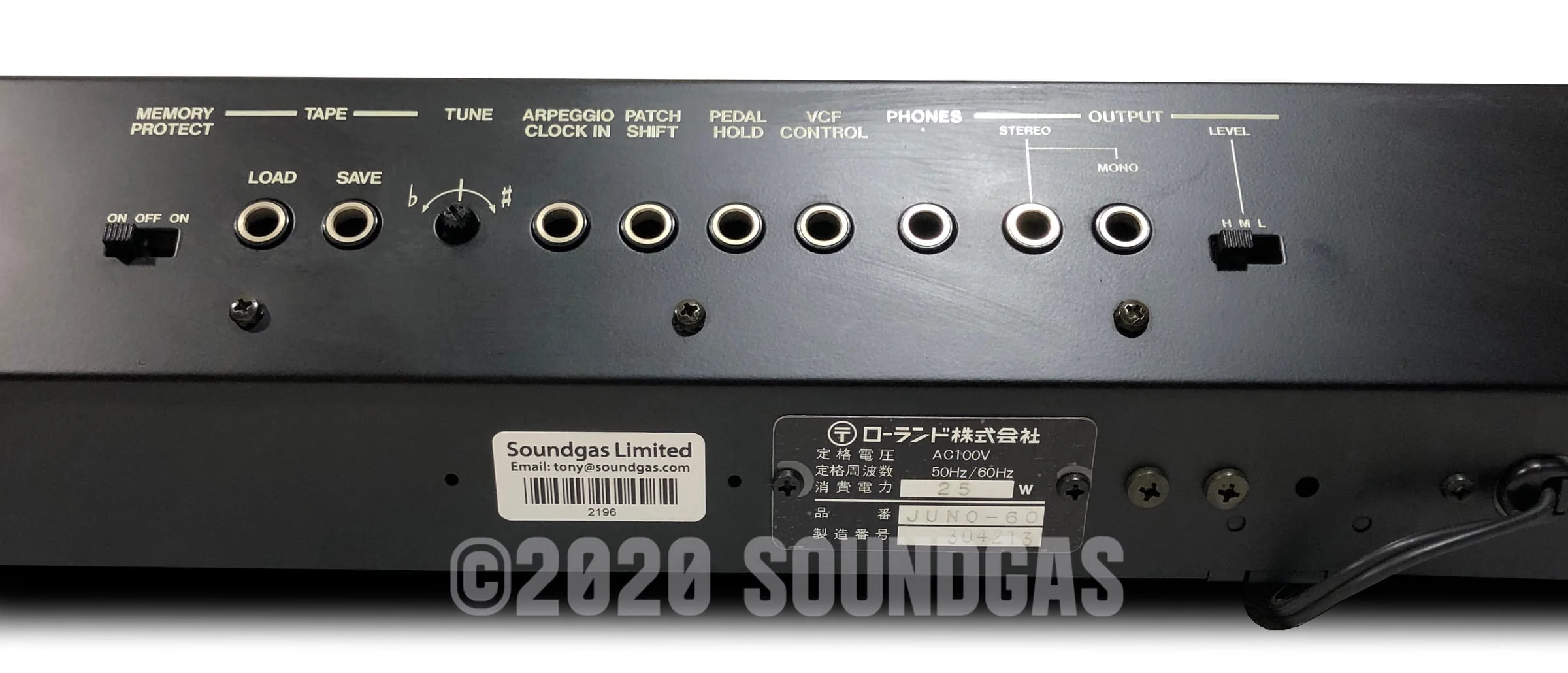 Roland Juno-60 - Near Mint - Image 11