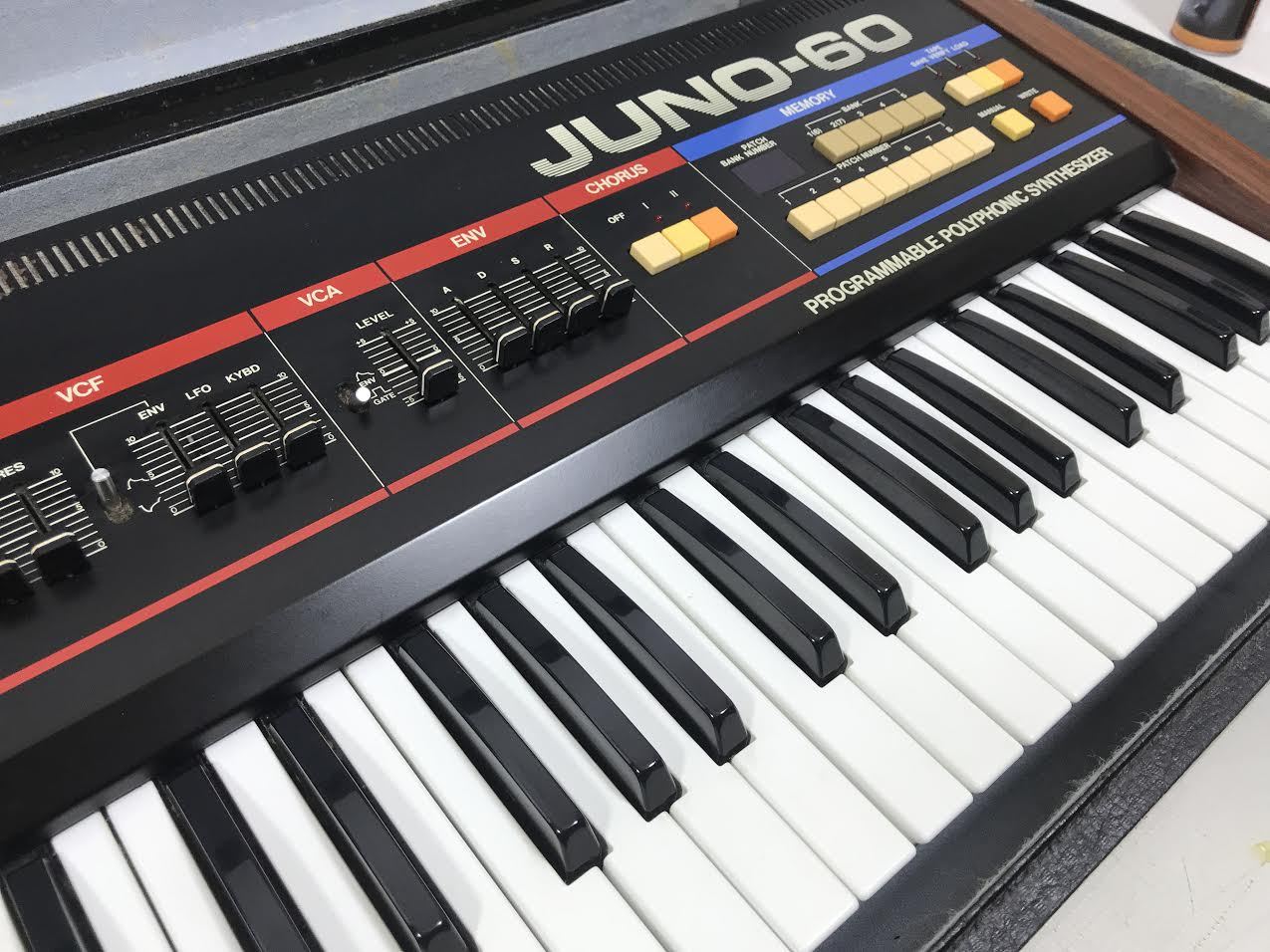 Roland Juno-60 with Original Case - Image 4