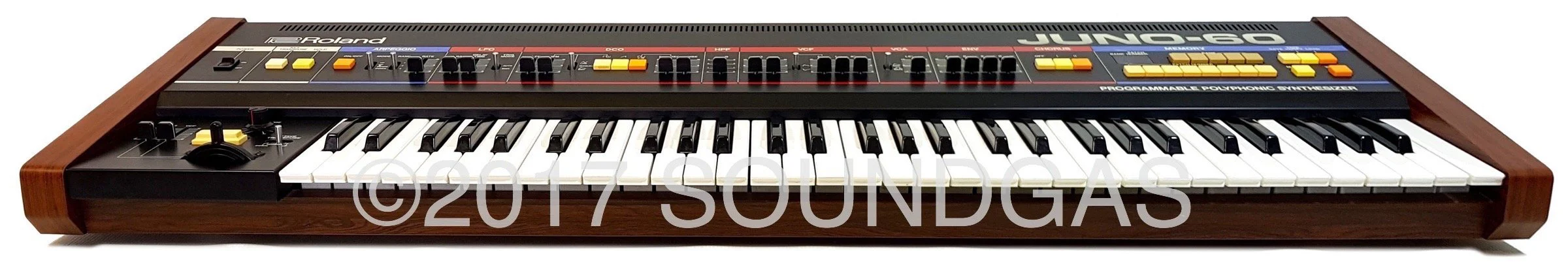 Roland Juno-60 with Original Case - Image 3