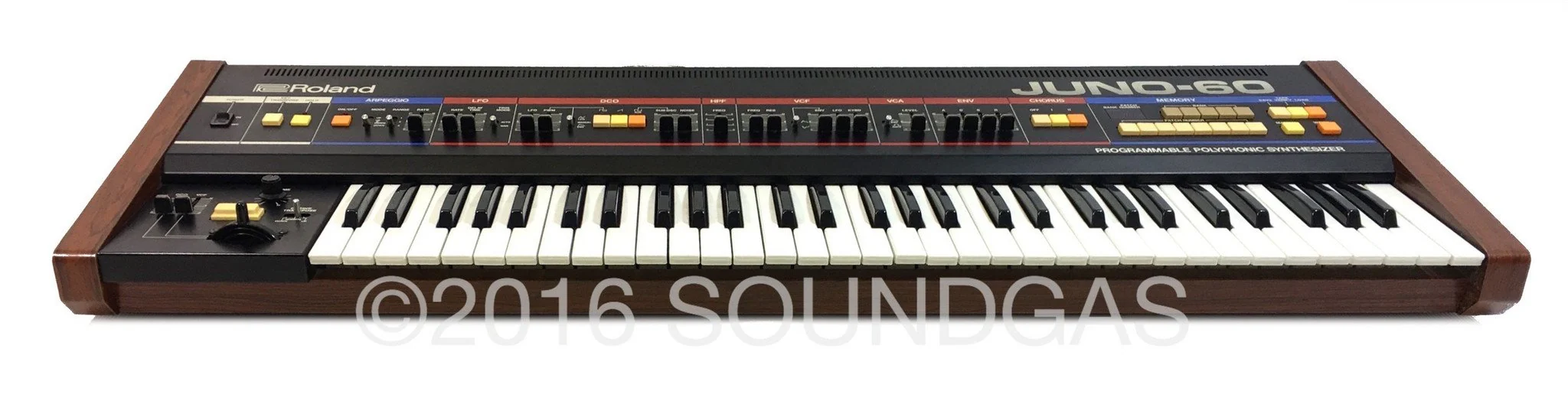 Roland Juno-60 with Original Case - Image 2