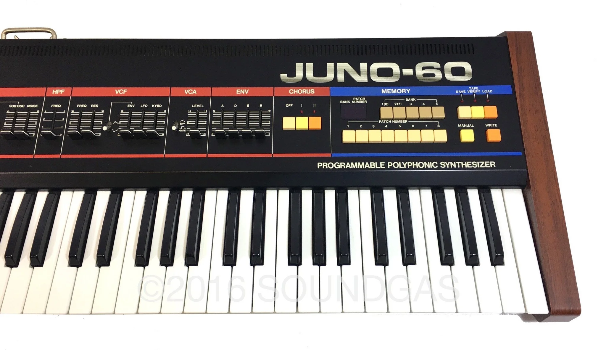 Roland Juno-60 with Original Case - Image 6