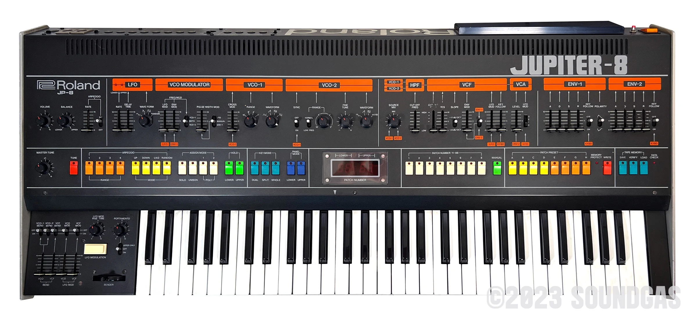 Roland Jupiter-8, Kenton Midi - Image 13
