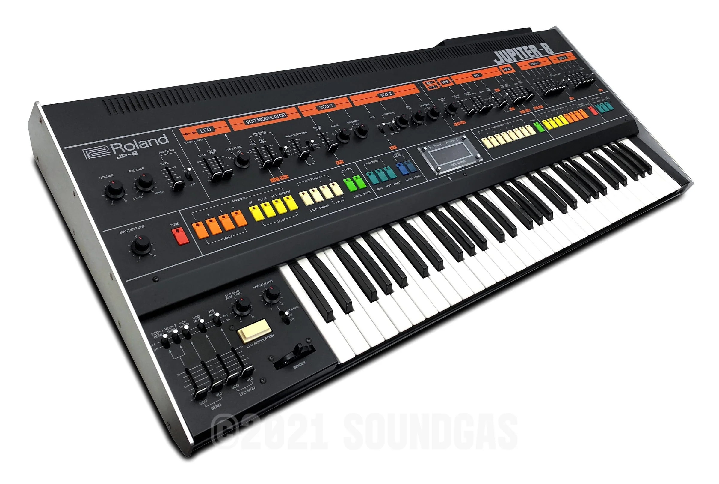 Roland Jupiter-8 with Encore Midi - Stunning Condition - Image 2