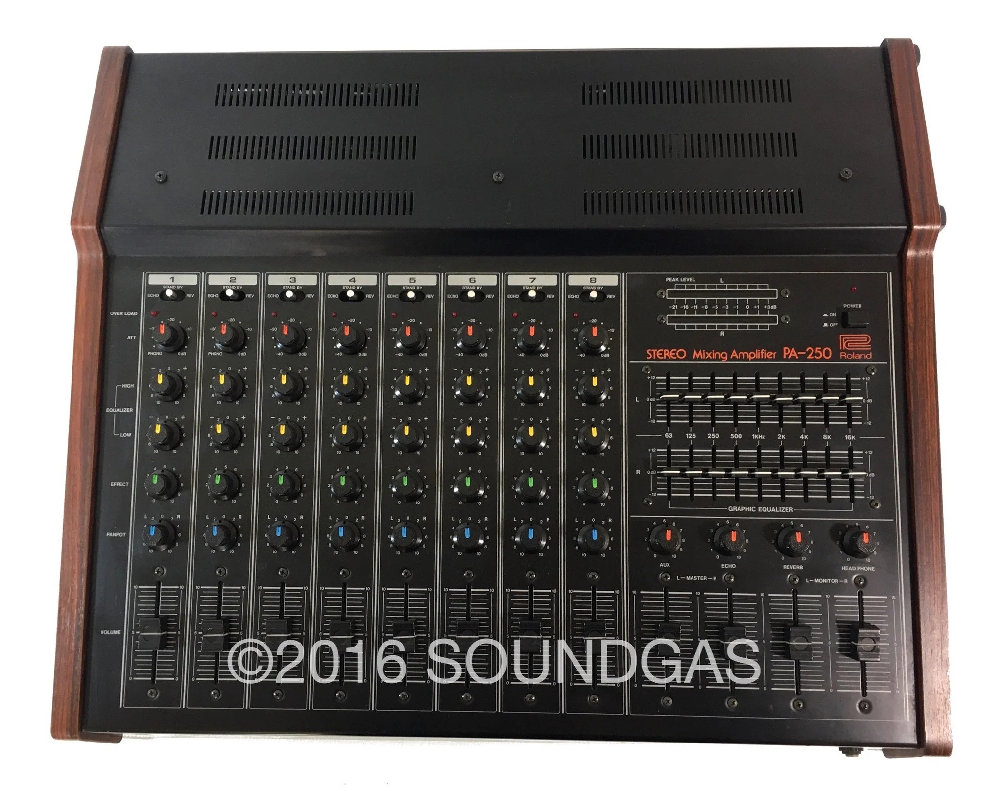 Roland PA.250 Stereo Mixer - Image 2