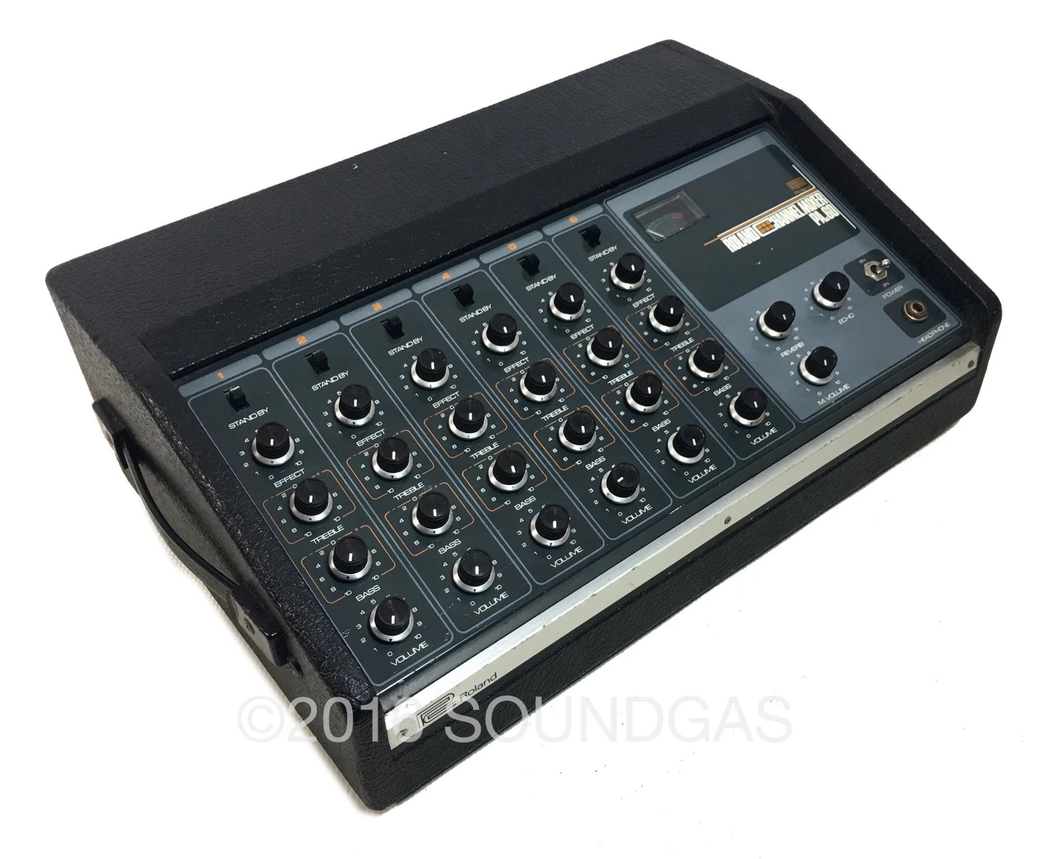 Roland PA.60 Mixer with Spring Reverb - Image 4