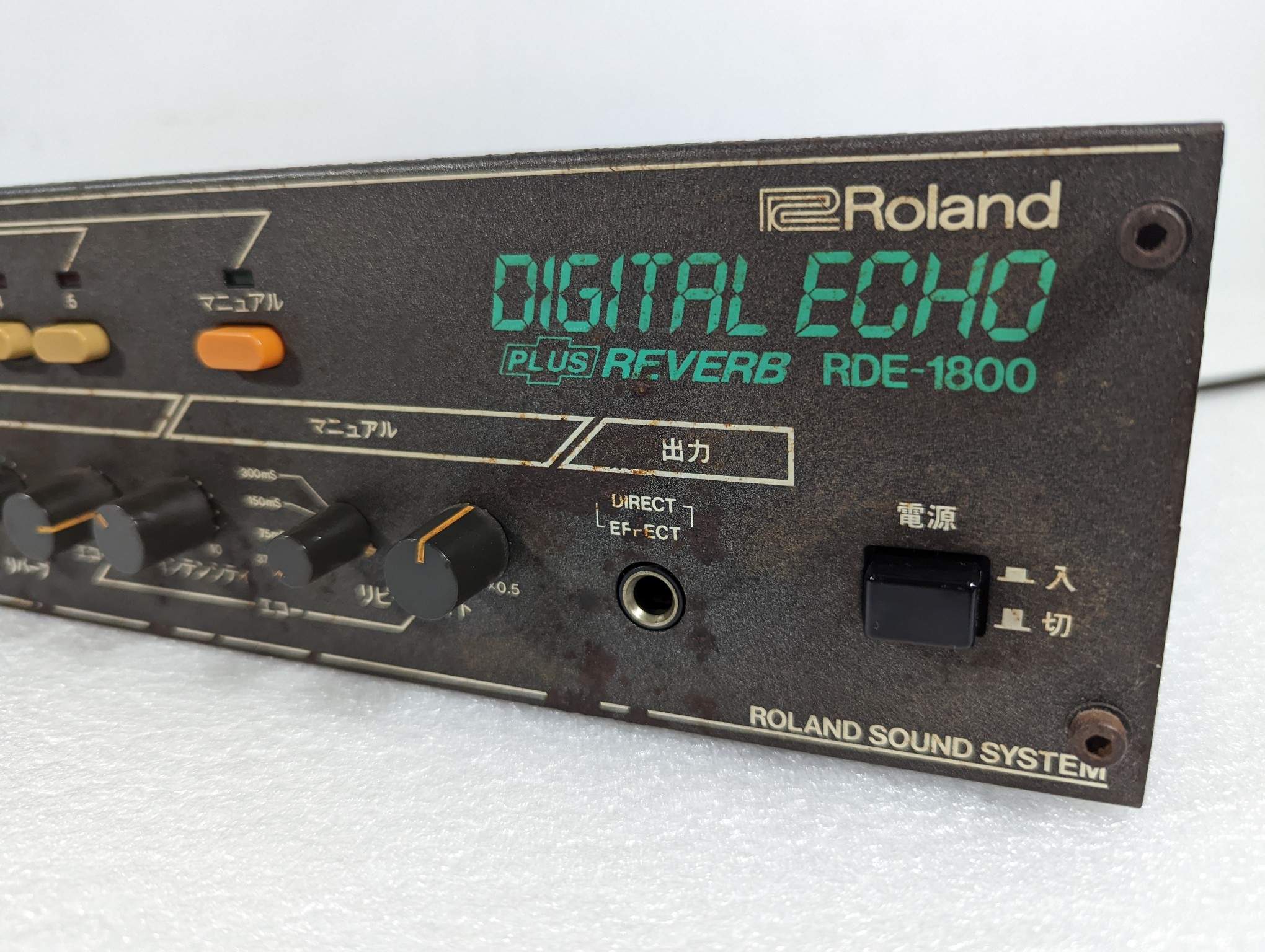Roland RDE-1800 Digital Echo + Spring Reverb - Image 3