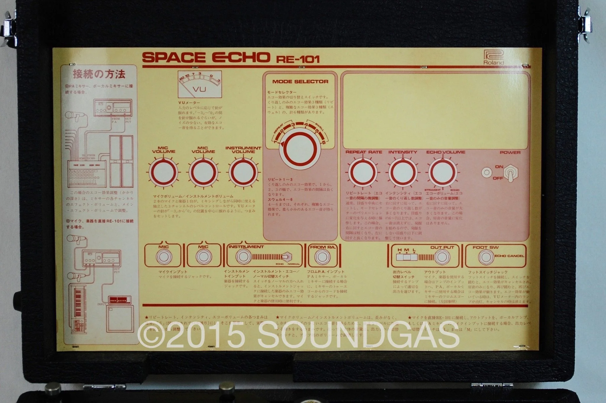 ROLAND RE-101 SPACE ECHO - Image 8