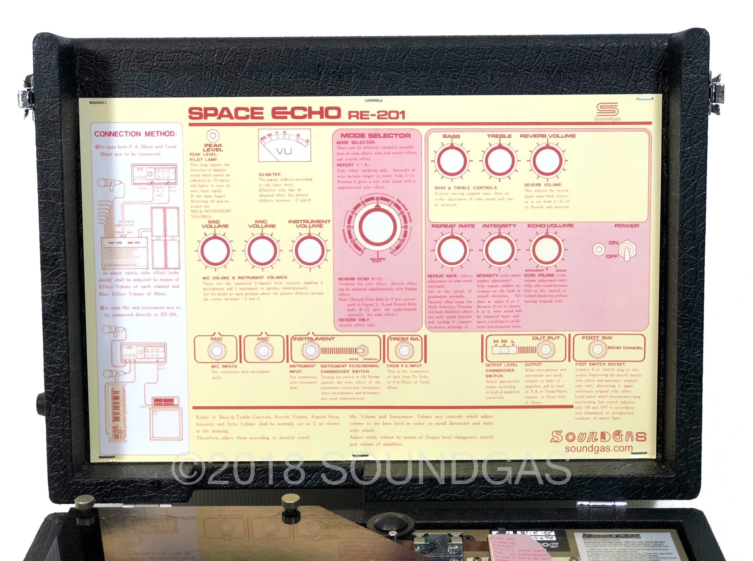 Roland RE-201 Space Echo 120v - Image 9