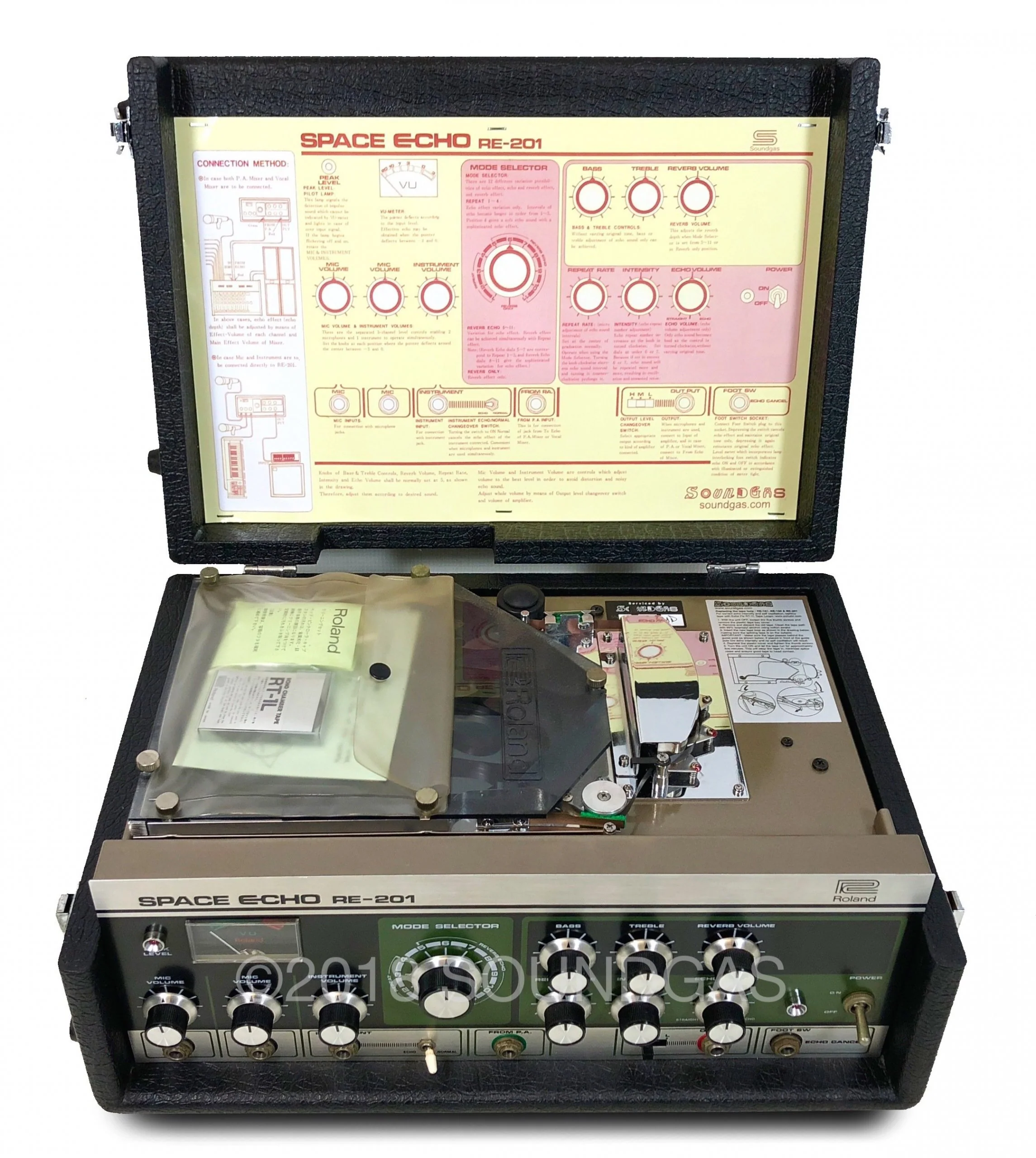 Roland RE-201 Space Echo 120v. - Image 4