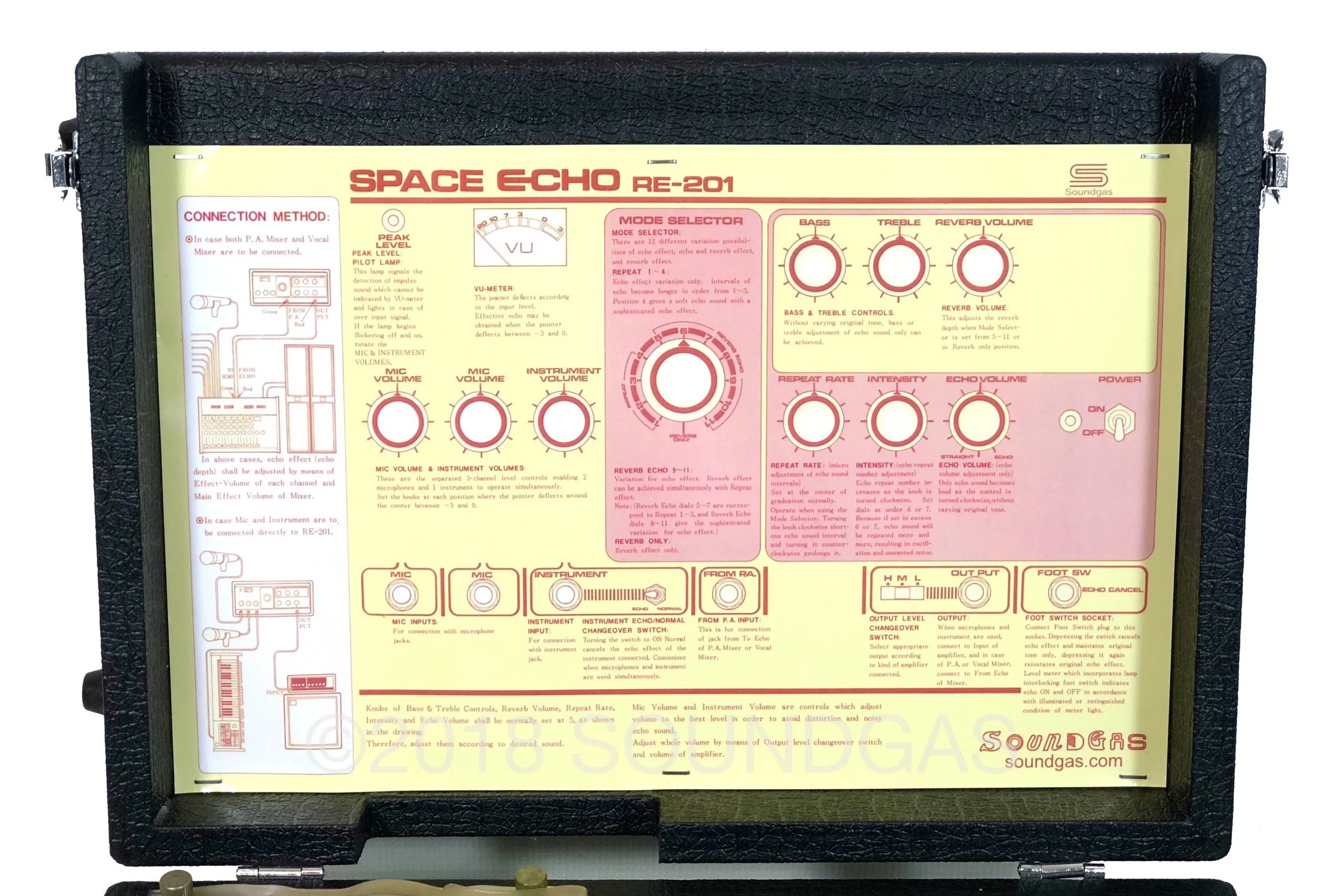 Roland RE-201 Space Echo 120v. - Image 9