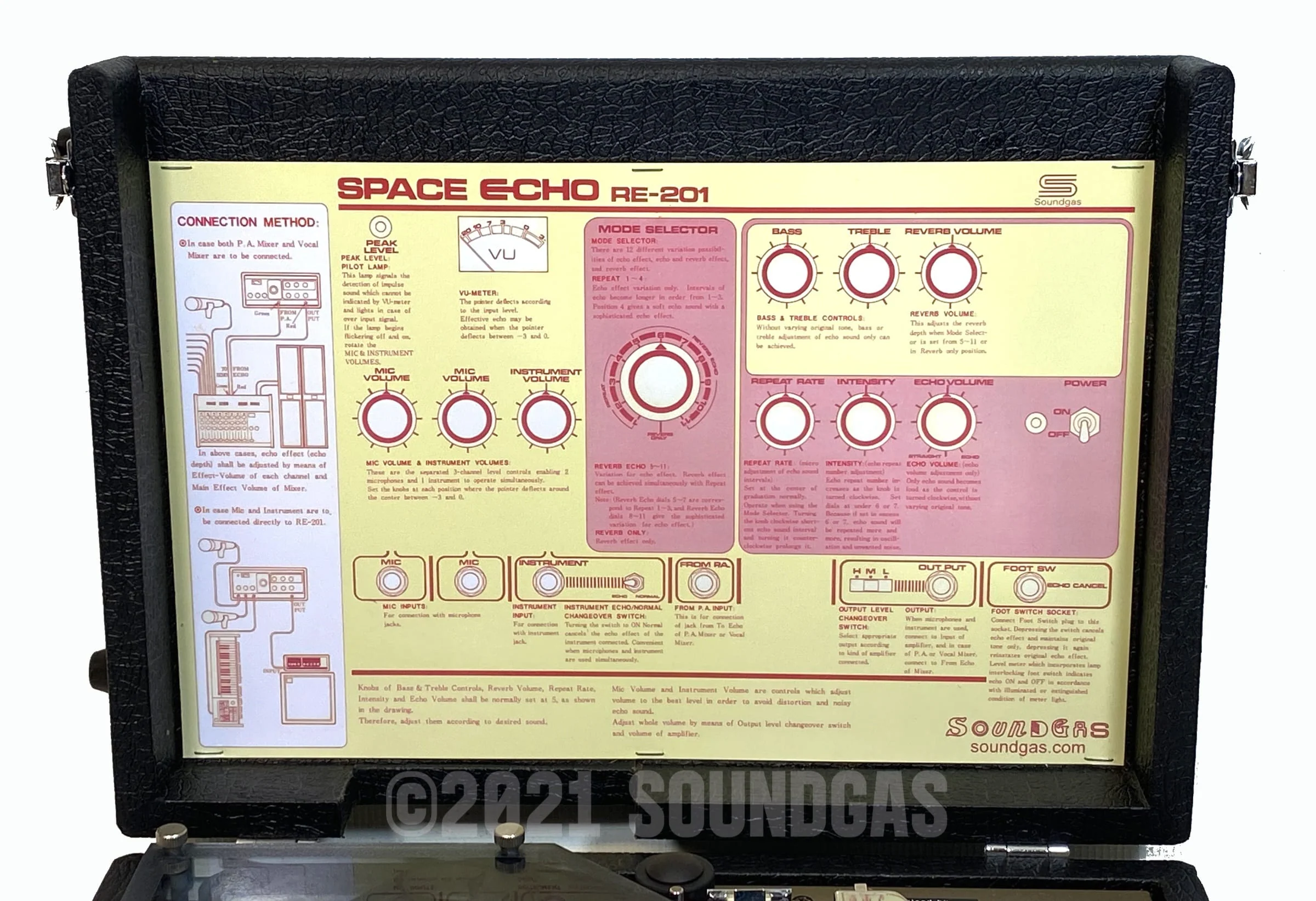 Roland RE-201 Space Echo - Early Preamp - Image 8