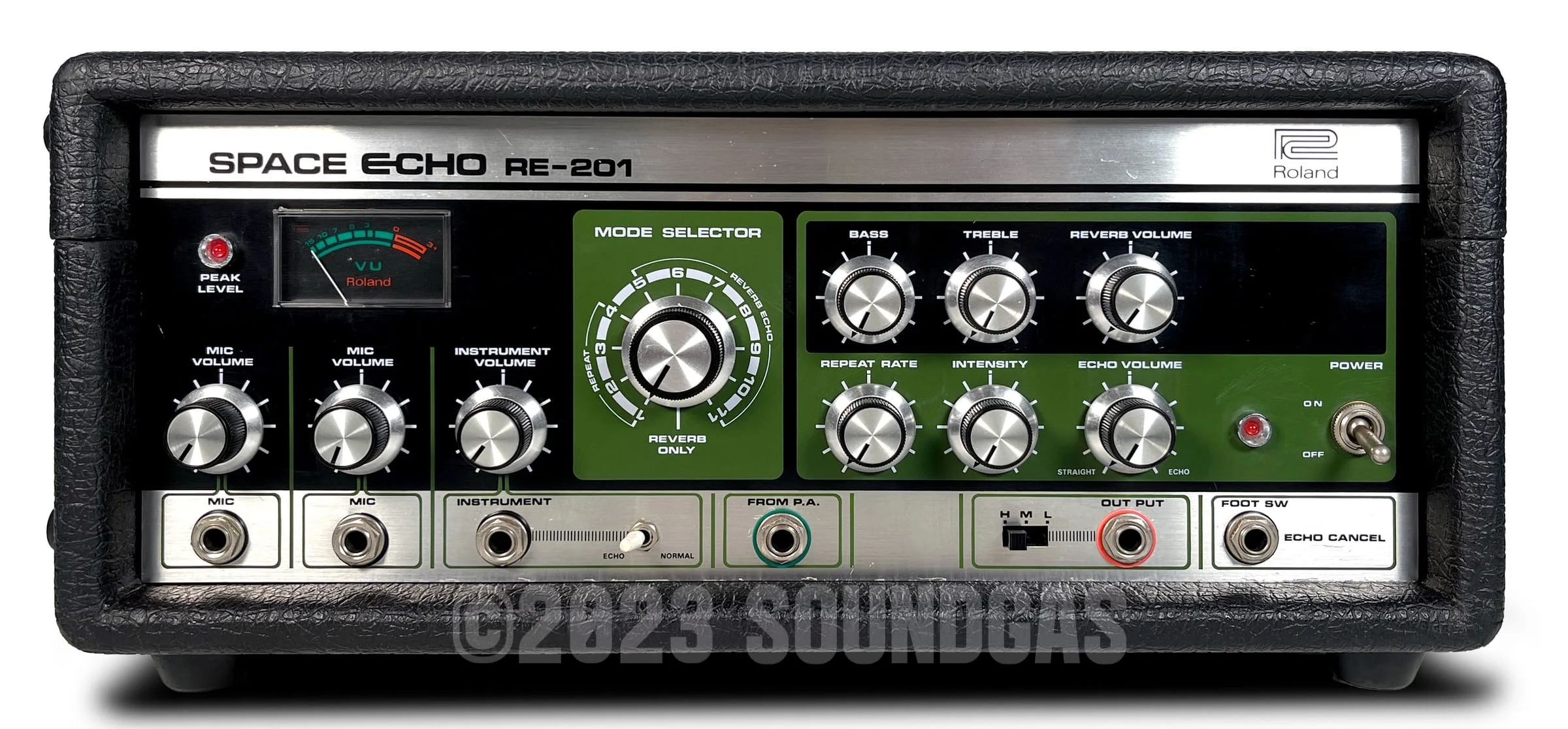 Roland RE-201 Space Echo, Early Preamp Mod - Image 2