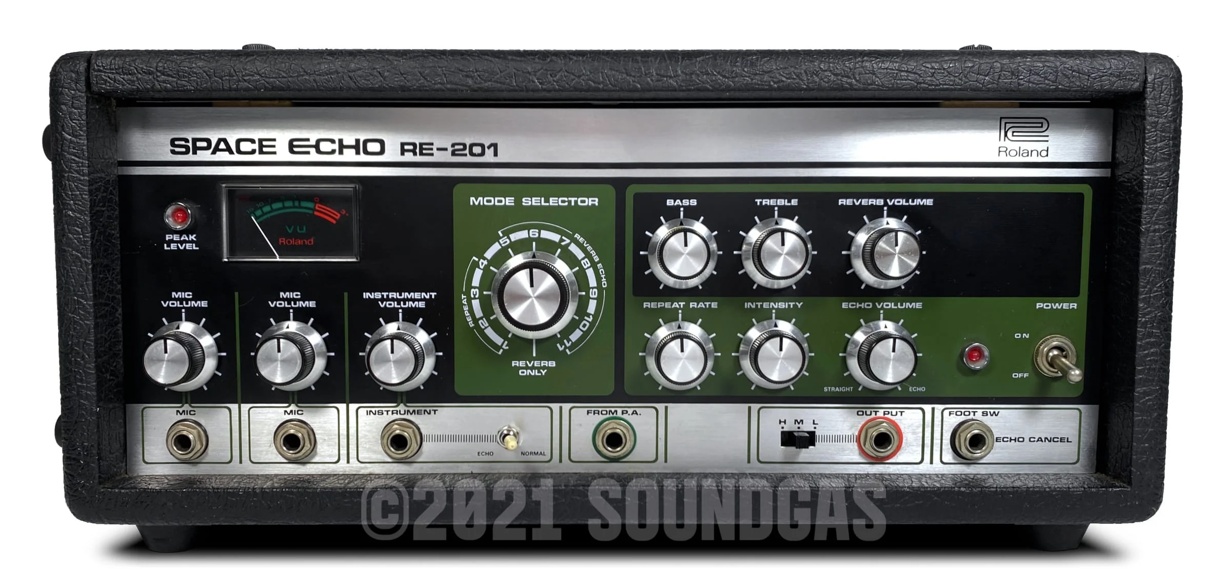 Roland RE-201 Space Echo, Early Preamp Mod - Image 2