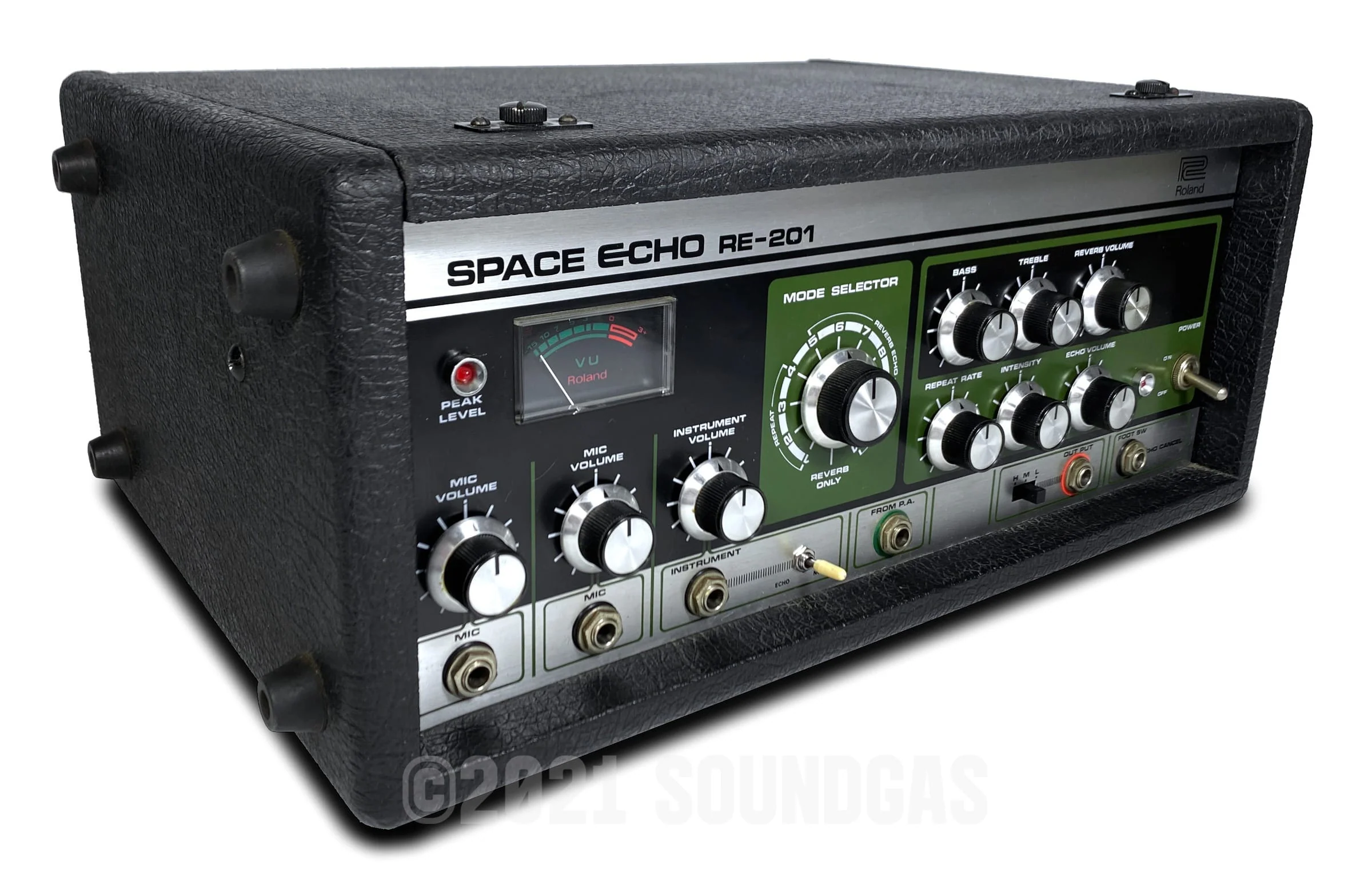 Roland RE-201 Space Echo, Early Preamp Mod - Image 4