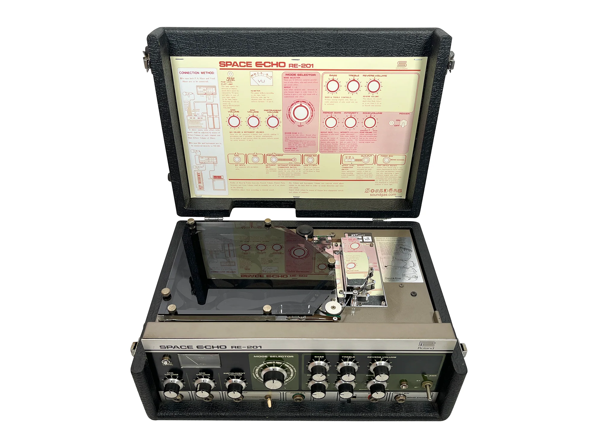 Roland RE-201 Space Echo Early Preamp Mod - Image 8