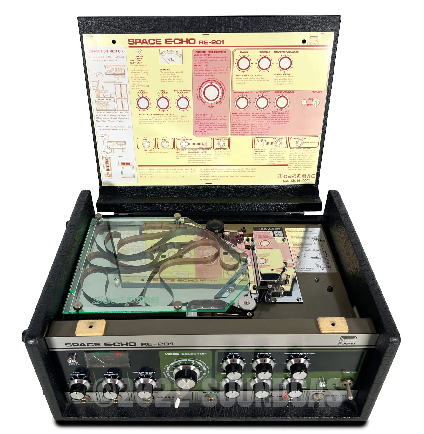Roland RE-201 Space Echo, Early Preamp Mod - Image 10