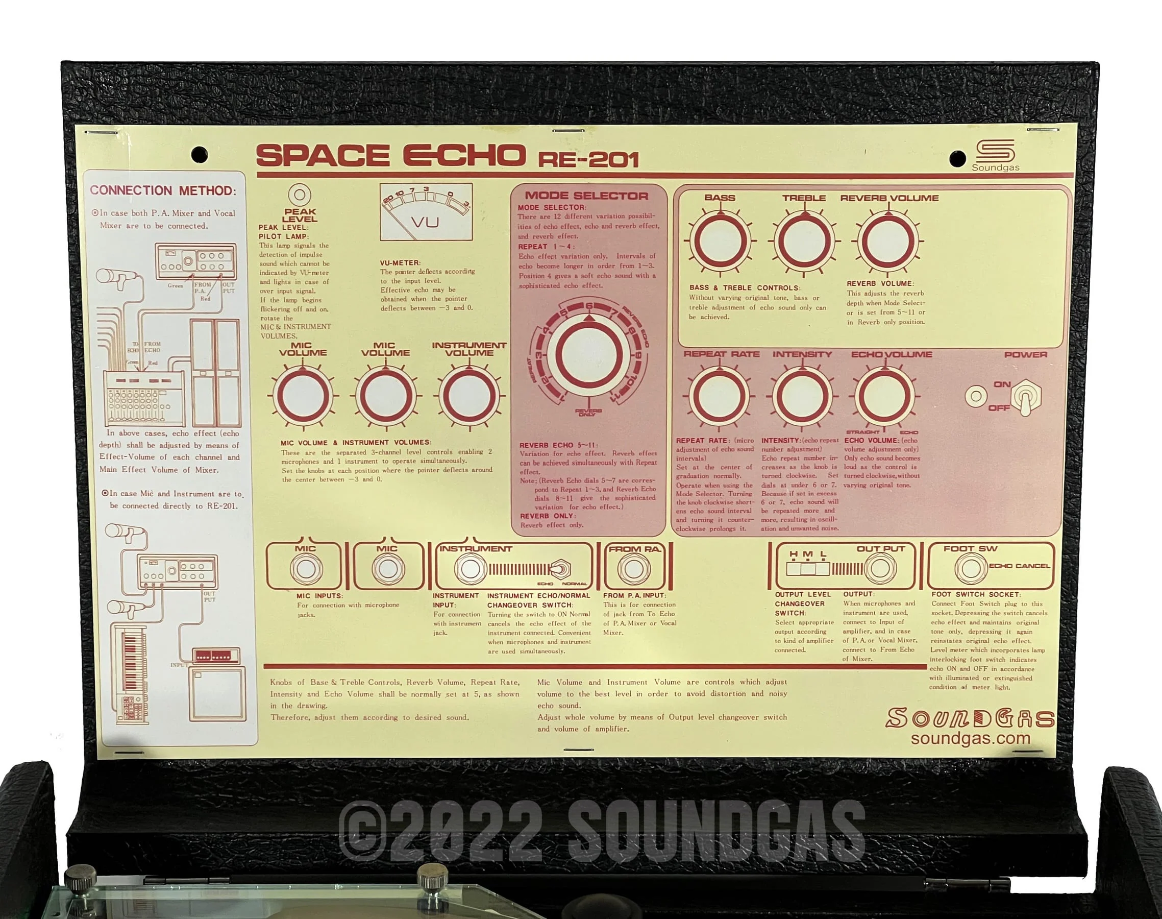 Roland RE-201 Space Echo, Early Preamp Mod - Image 11